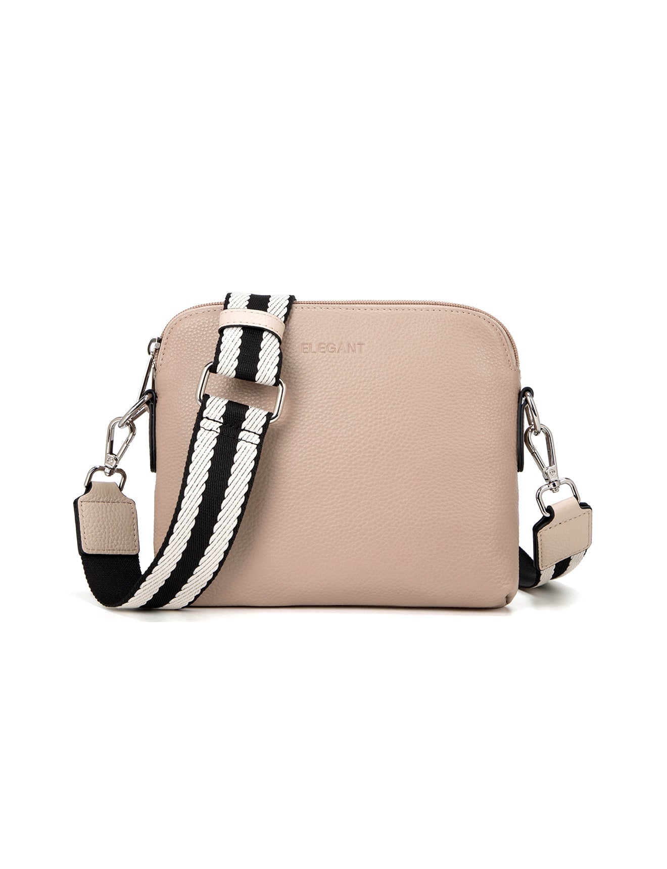 ASHLEY LEDERTASCHE MIT GURTE - E1-0838-PUTTY - NEU