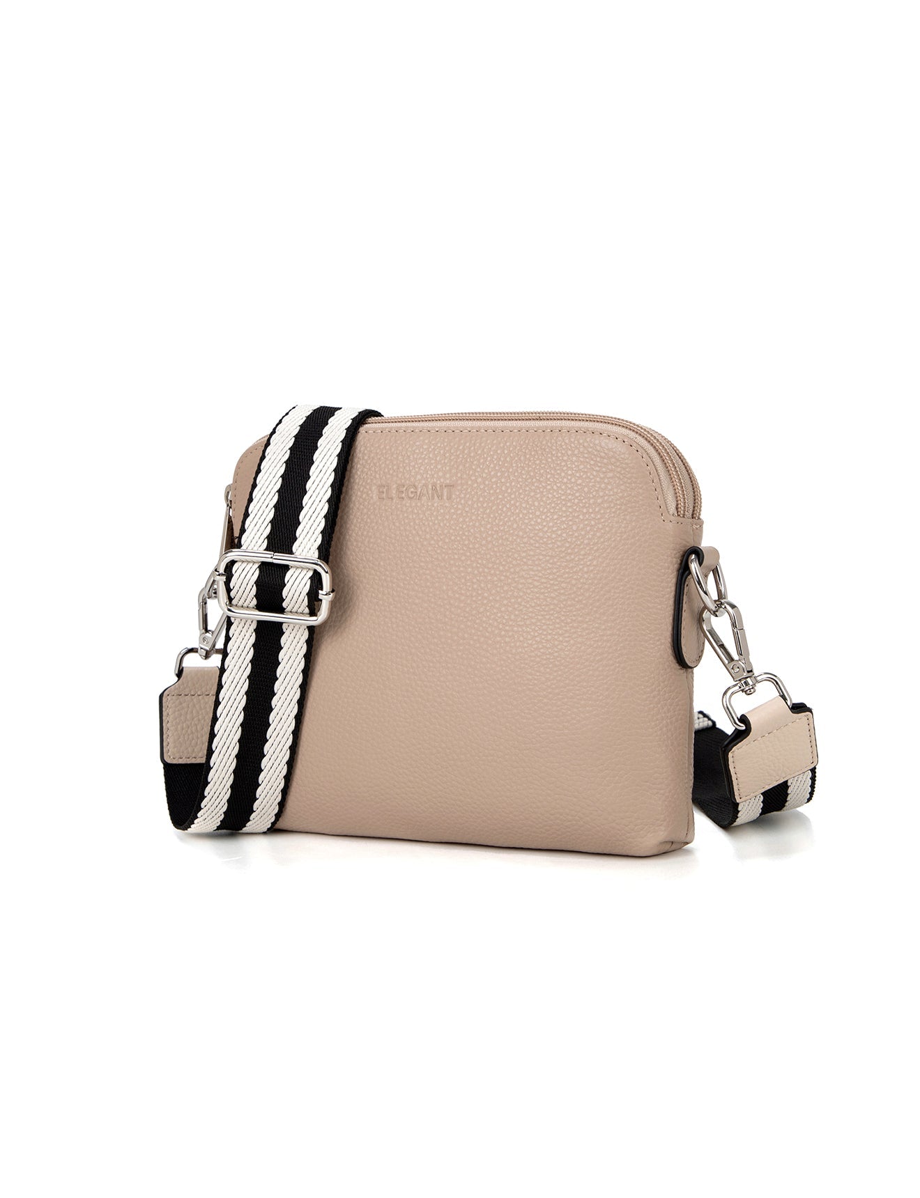 ASHLEY LEDERTASCHE MIT GURTE - E1-0838-PUTTY - NEU