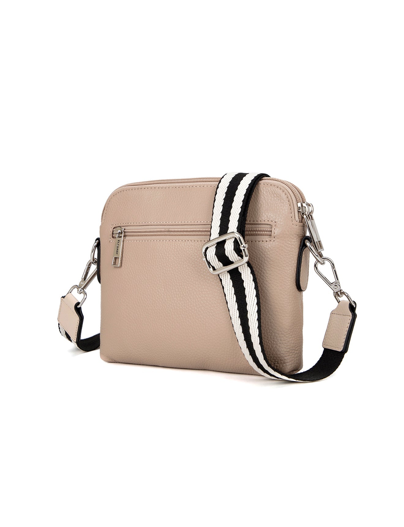 ASHLEY LEDERTASCHE MIT GURTE - E1-0838-PUTTY - NEU