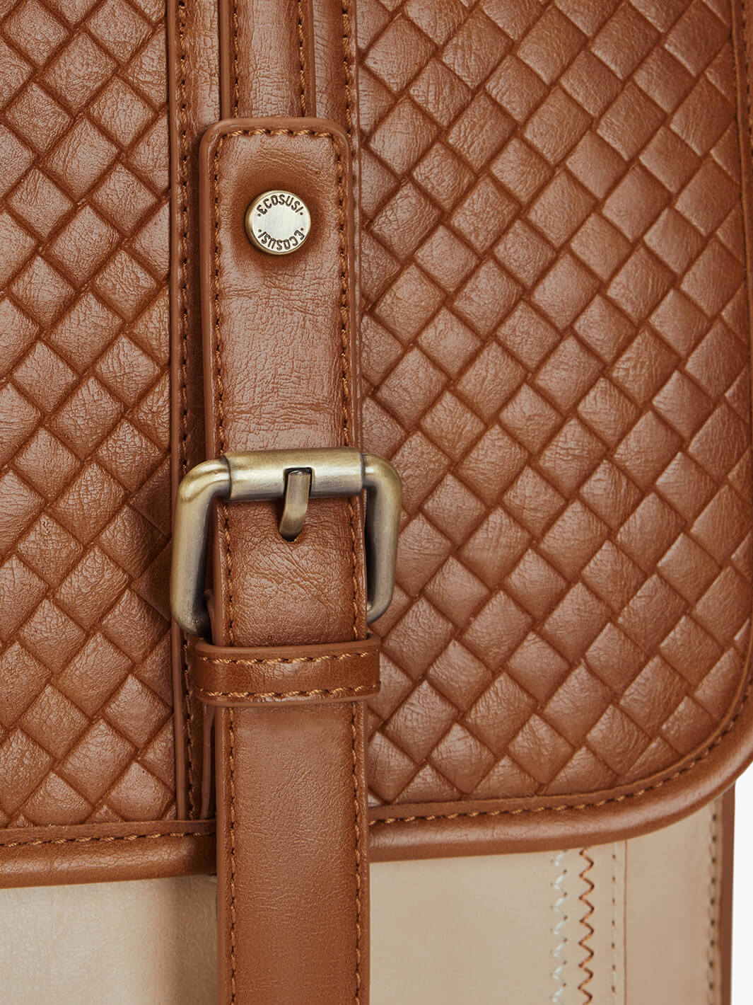 Aktentasche Dolce Weave aus veganem Leder