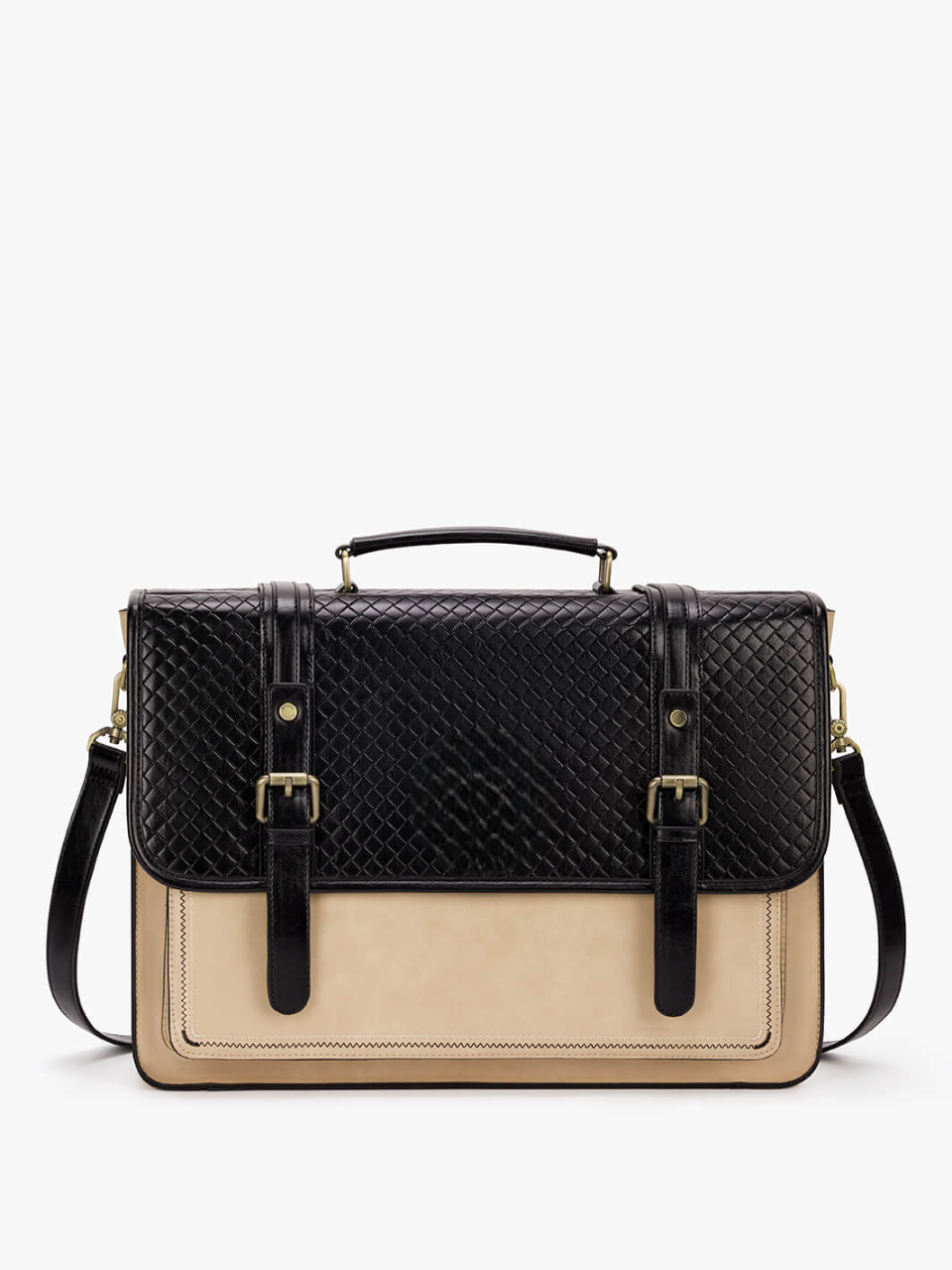Aktentasche Dolce Weave aus veganem Leder