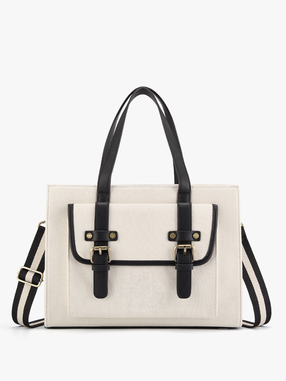 Tuxodo's Canvas-Tragetasche aus veganem Leder
