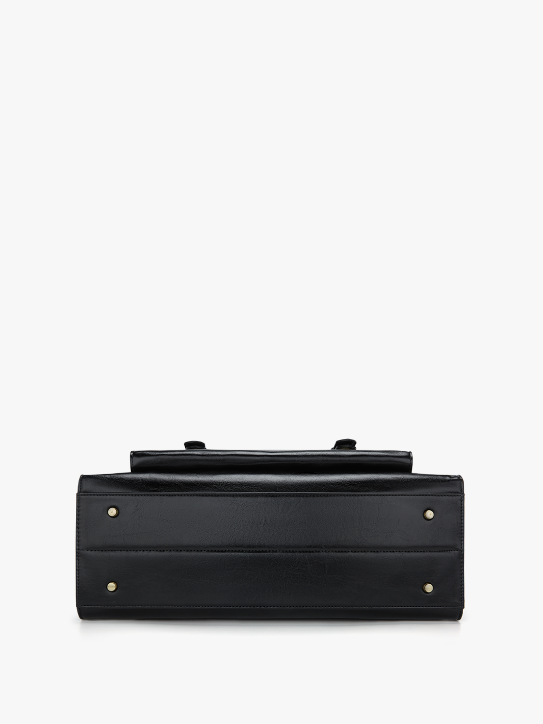 Olivias klassische Laptop-Handtasche aus veganem Leder