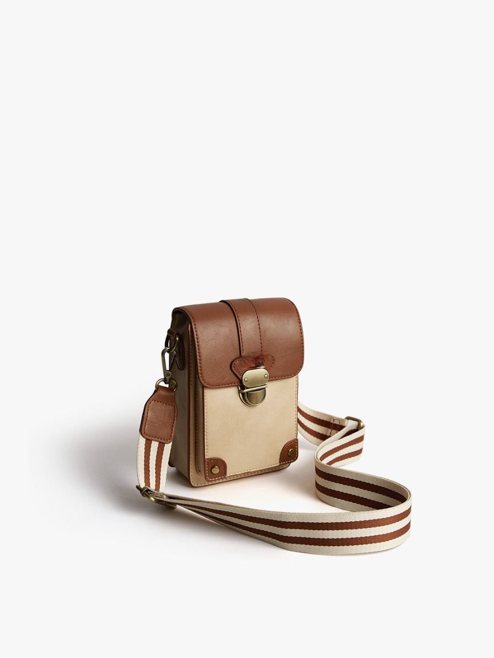 Kleine Vintage Crossbody-Handytasche für Damen