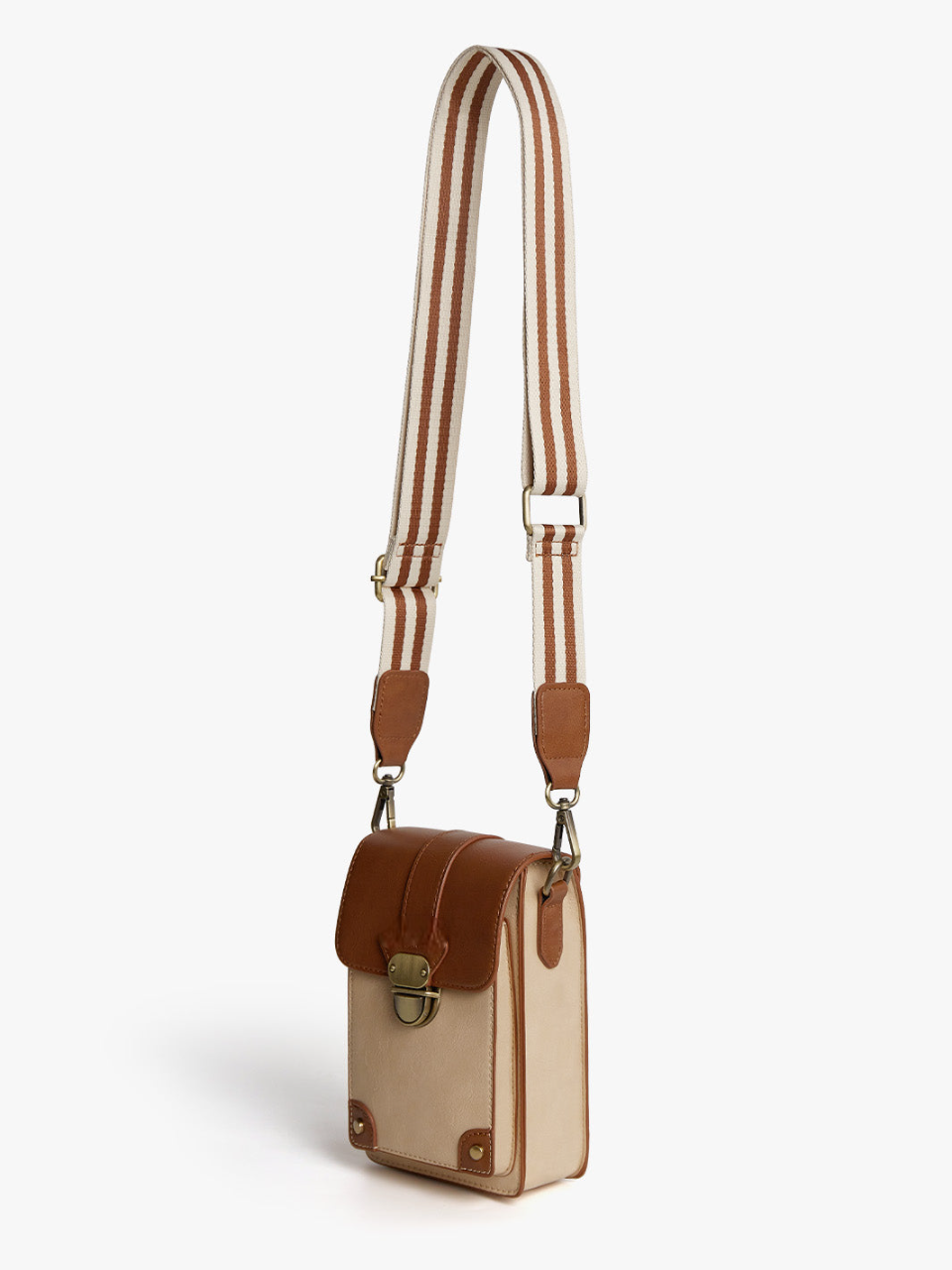Kleine Vintage Crossbody-Handytasche für Damen