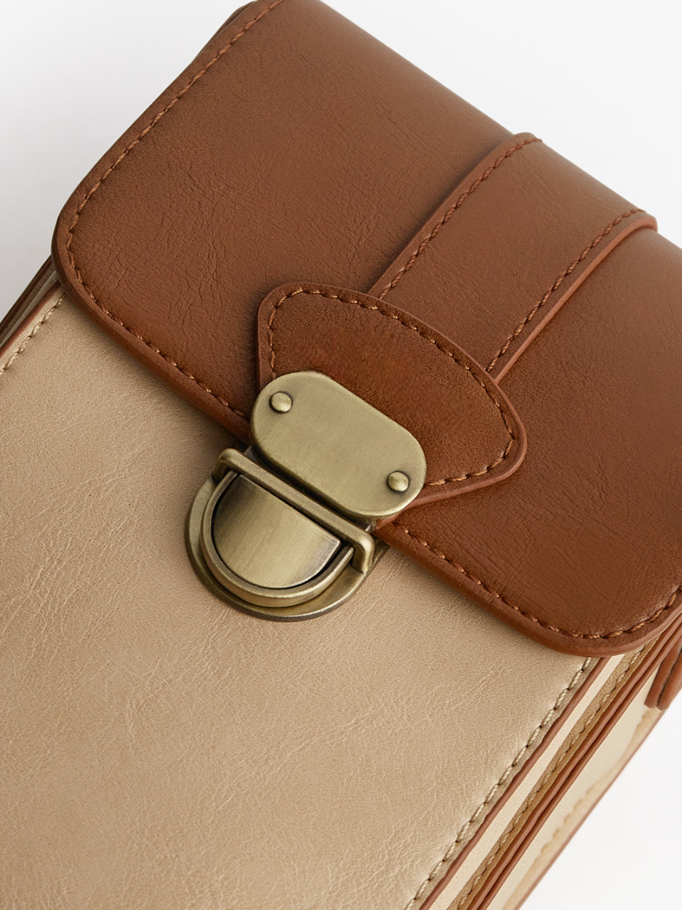 Kleine Vintage Crossbody-Handytasche für Damen