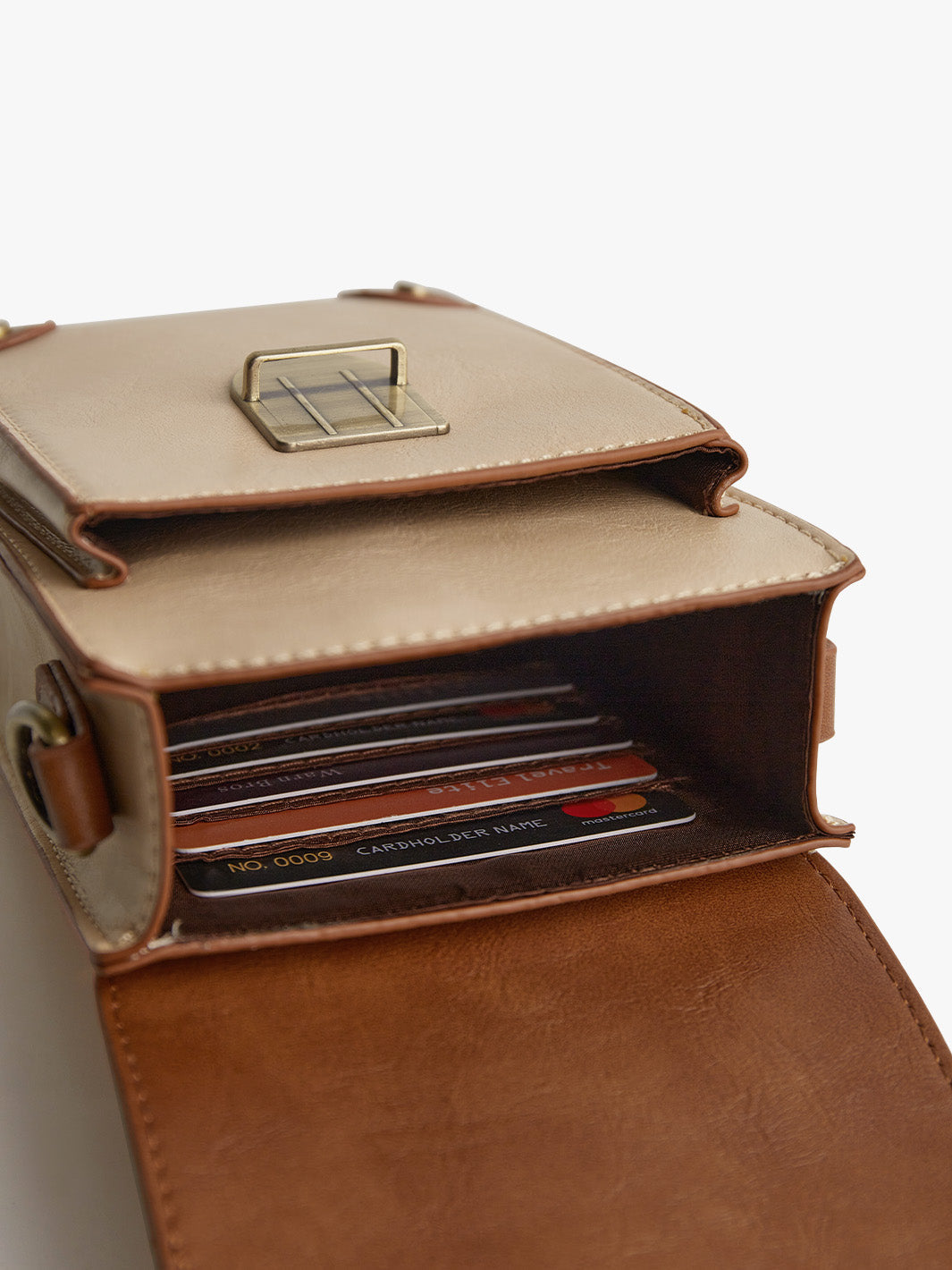 Kleine Vintage Crossbody-Handytasche für Damen