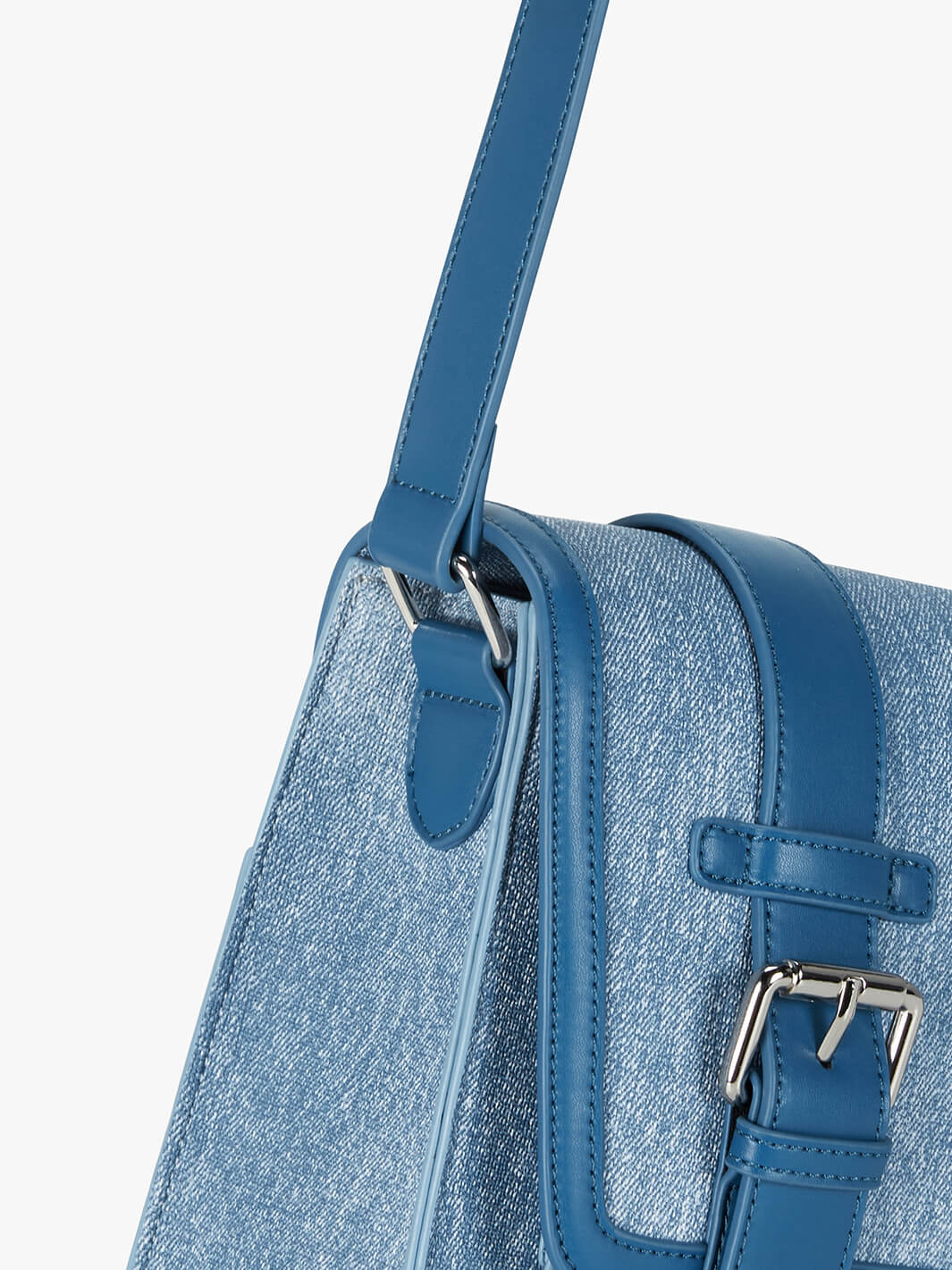 Jane Messenger Bag - Jeansleder