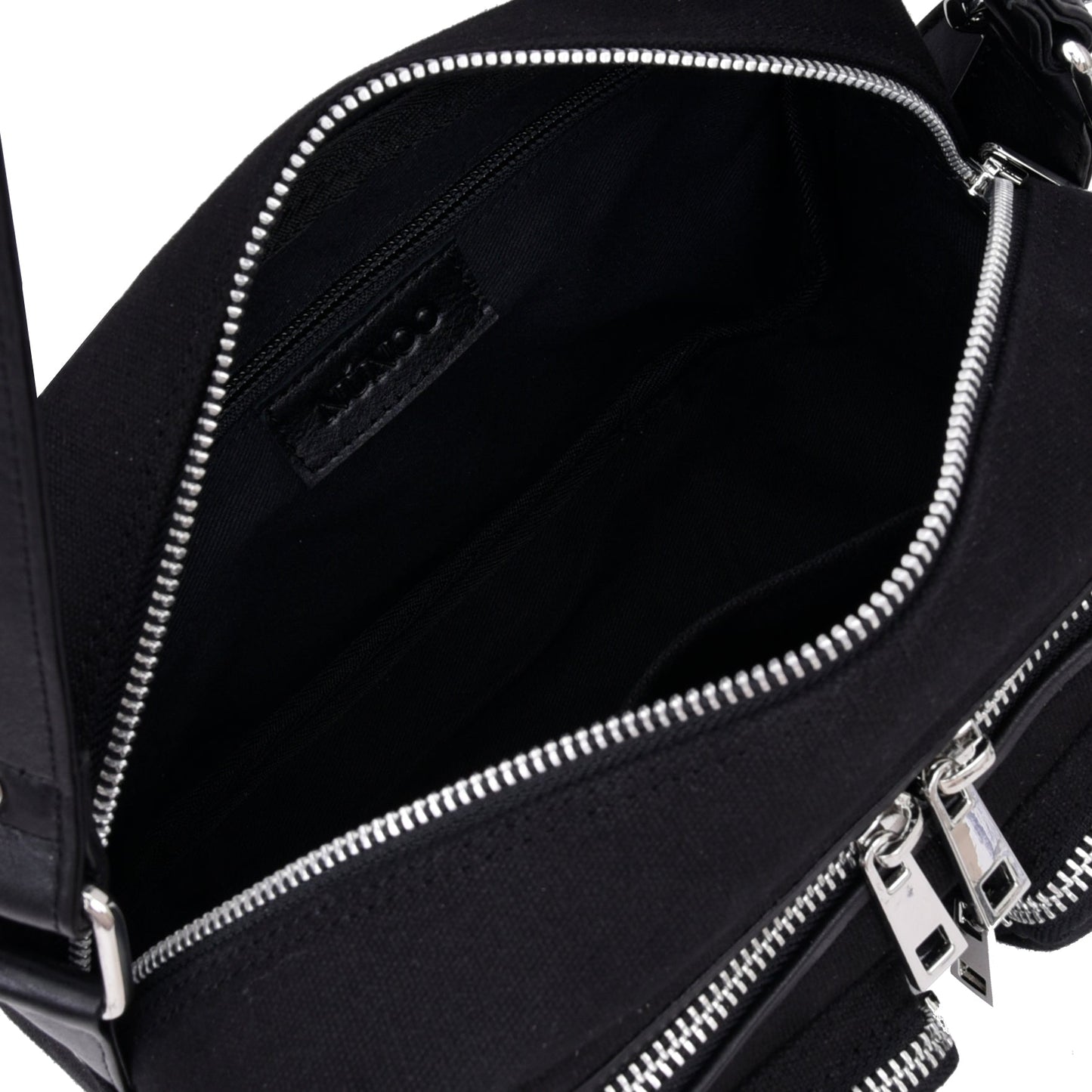 Ellie recyceltes Canvas schwarz