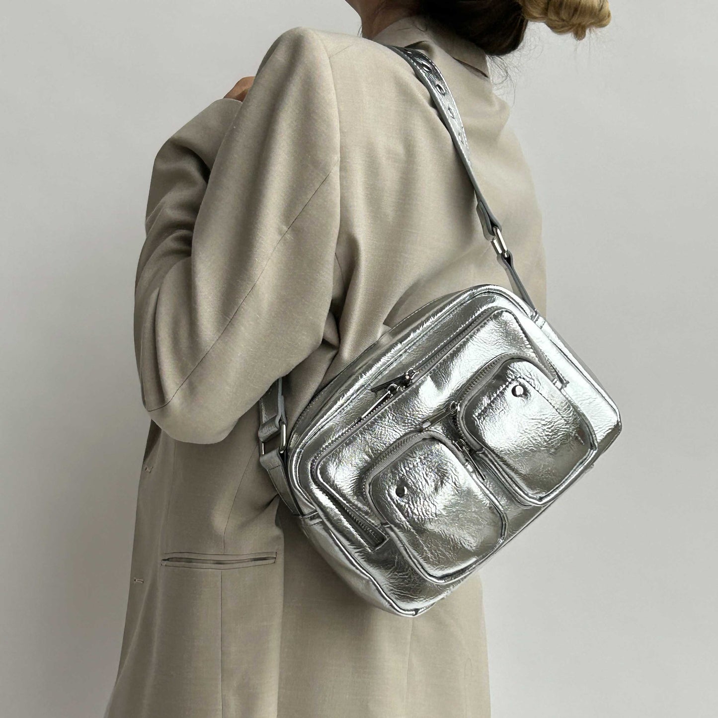 Ellie recyceltes kühles Silber