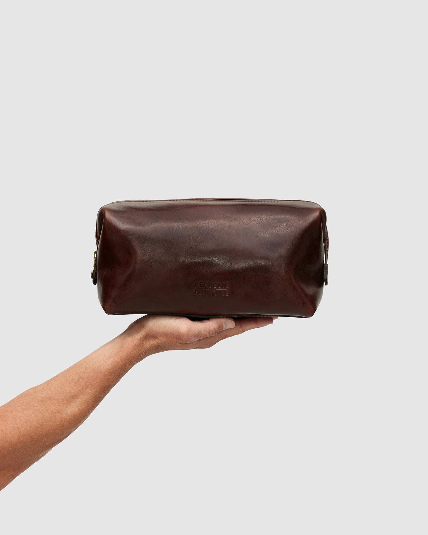 The Grand Dopp Kit Braun - Kulturbeutel