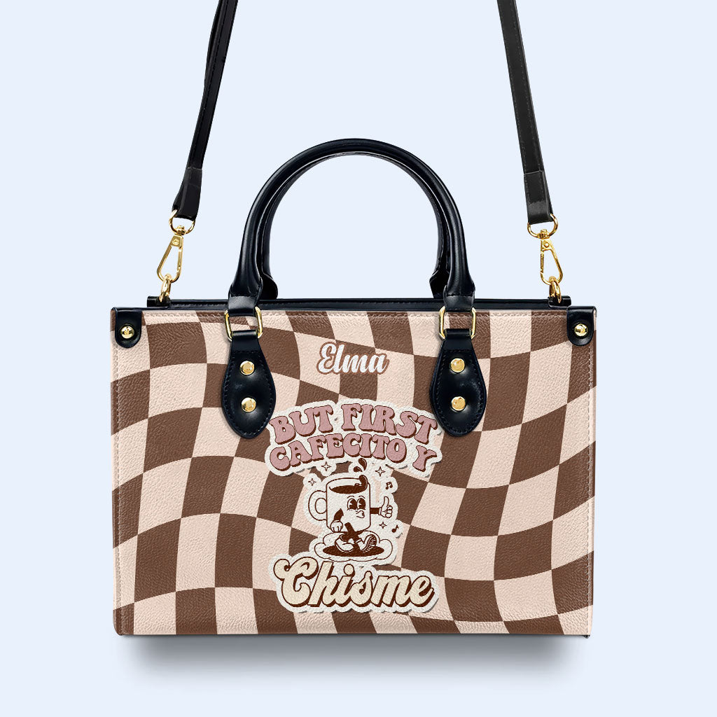Wählen Sie Ihren Stil - Mujer Fuerte - Personalisierte Lederhandtasche - HG58