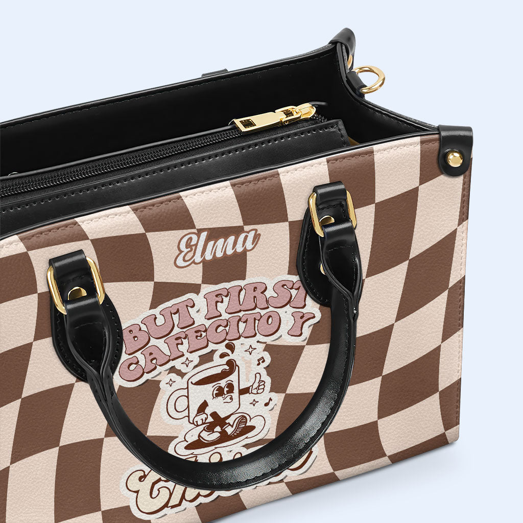 Wählen Sie Ihren Stil - Mujer Fuerte - Personalisierte Lederhandtasche - HG58