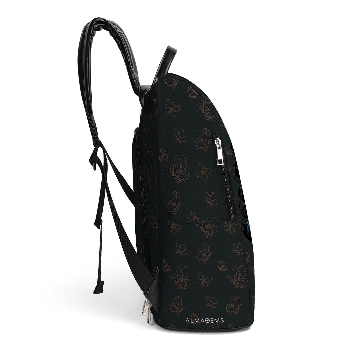 I've Survived Too Many Storms To Be Bothered By Raindrops - Personalized Custom Leather BackPack - HS027_BP
