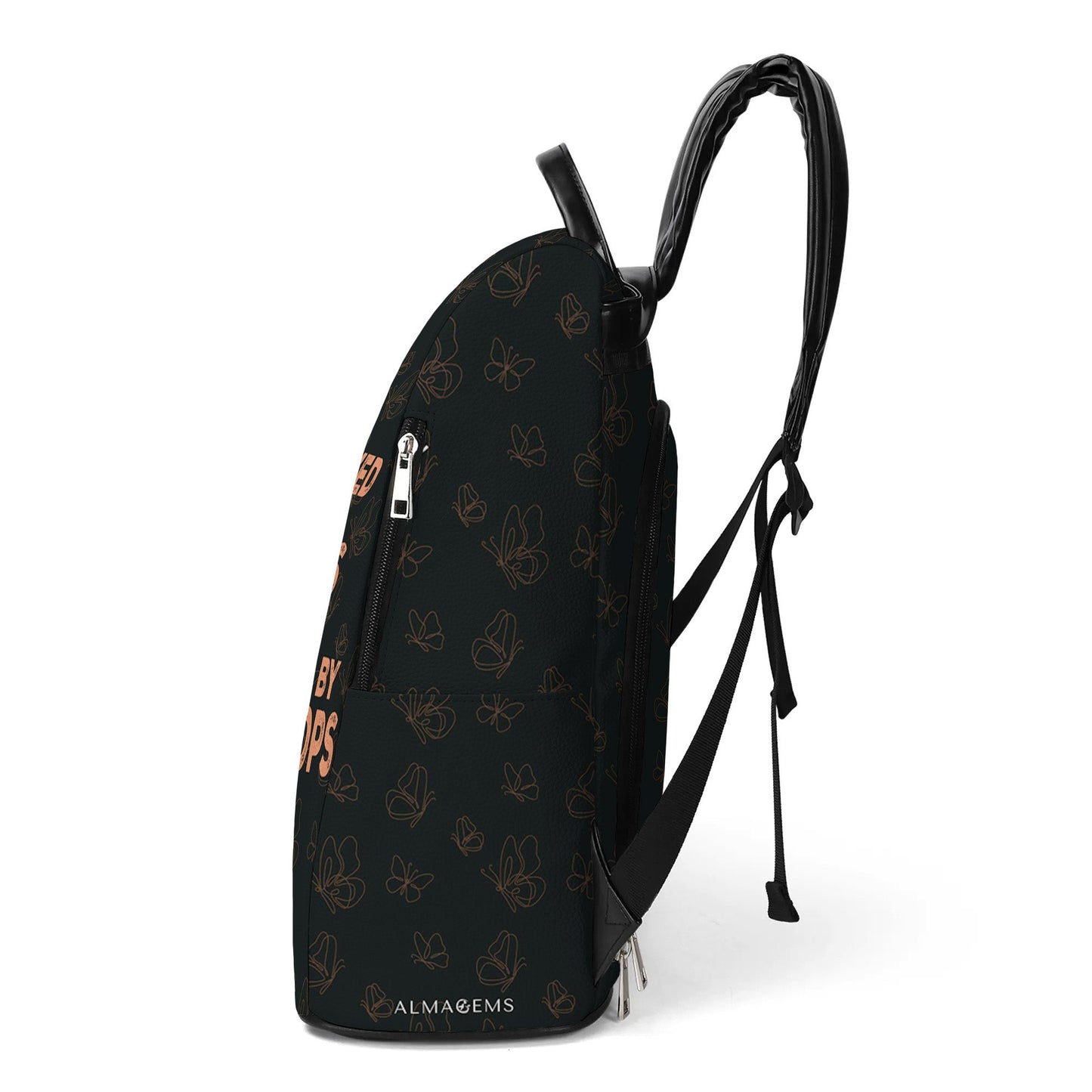 I've Survived Too Many Storms To Be Bothered By Raindrops - Personalized Custom Leather BackPack - HS027_BP