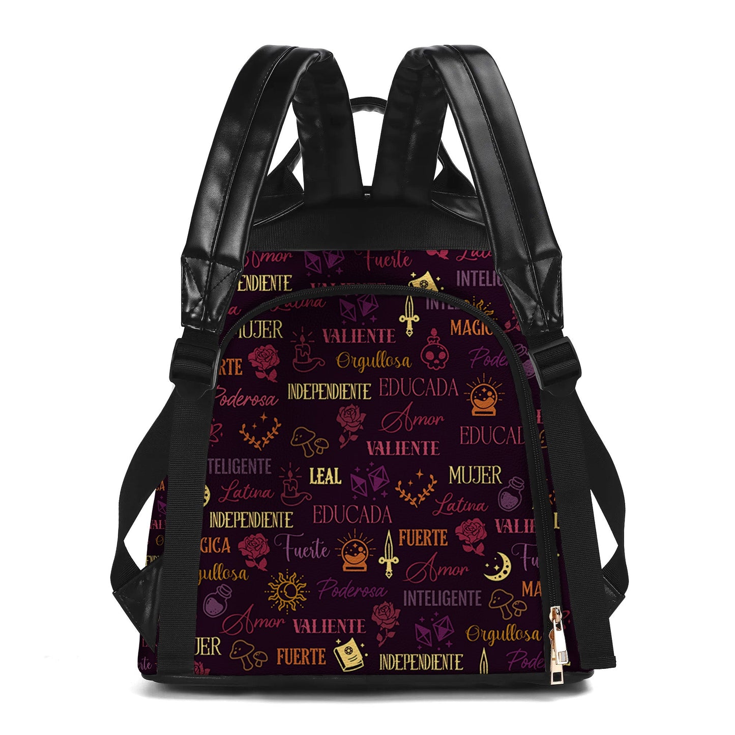 Yo Soy - Personalized Custom Leather BackPack - HS033_BP