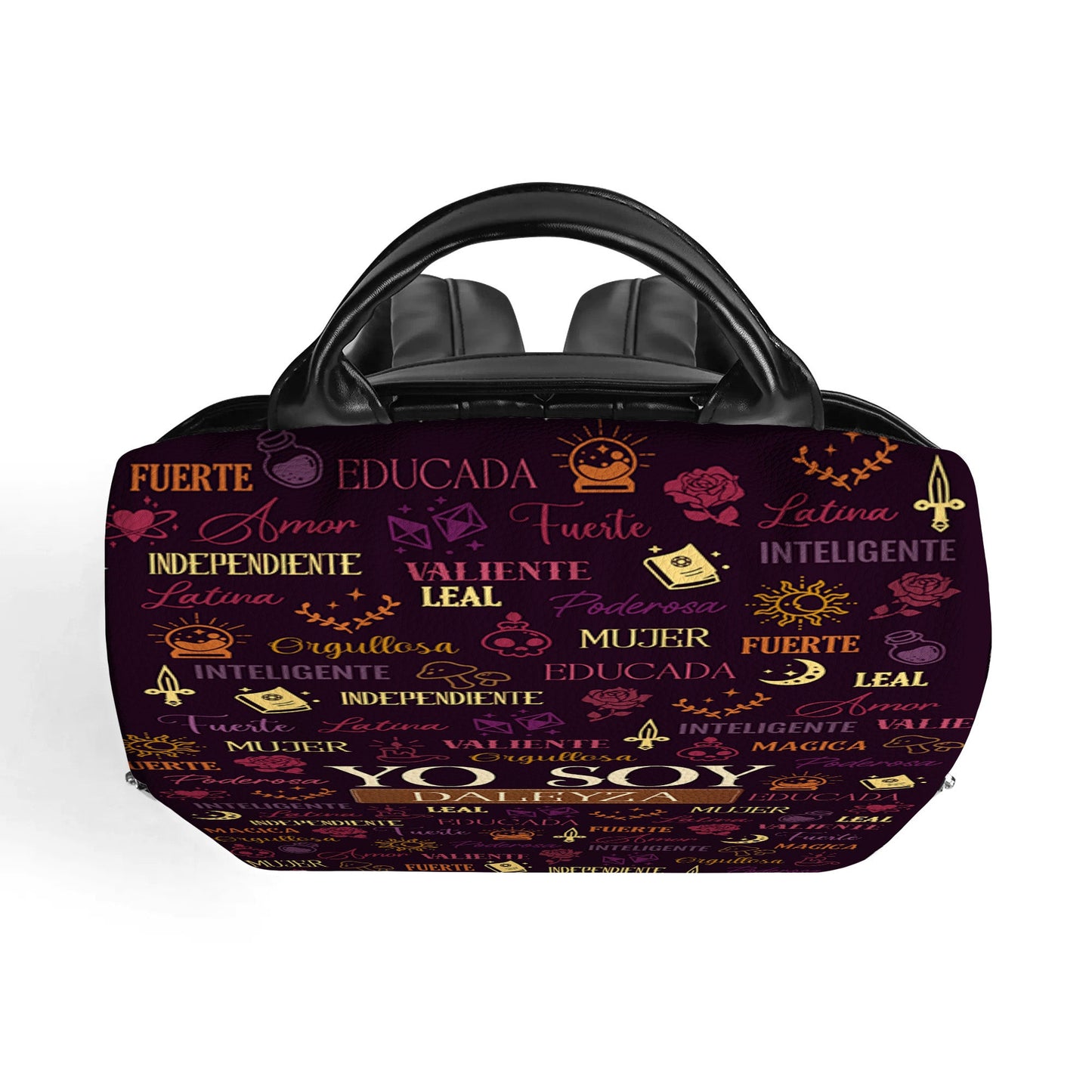 Yo Soy - Personalized Custom Leather BackPack - HS033_BP