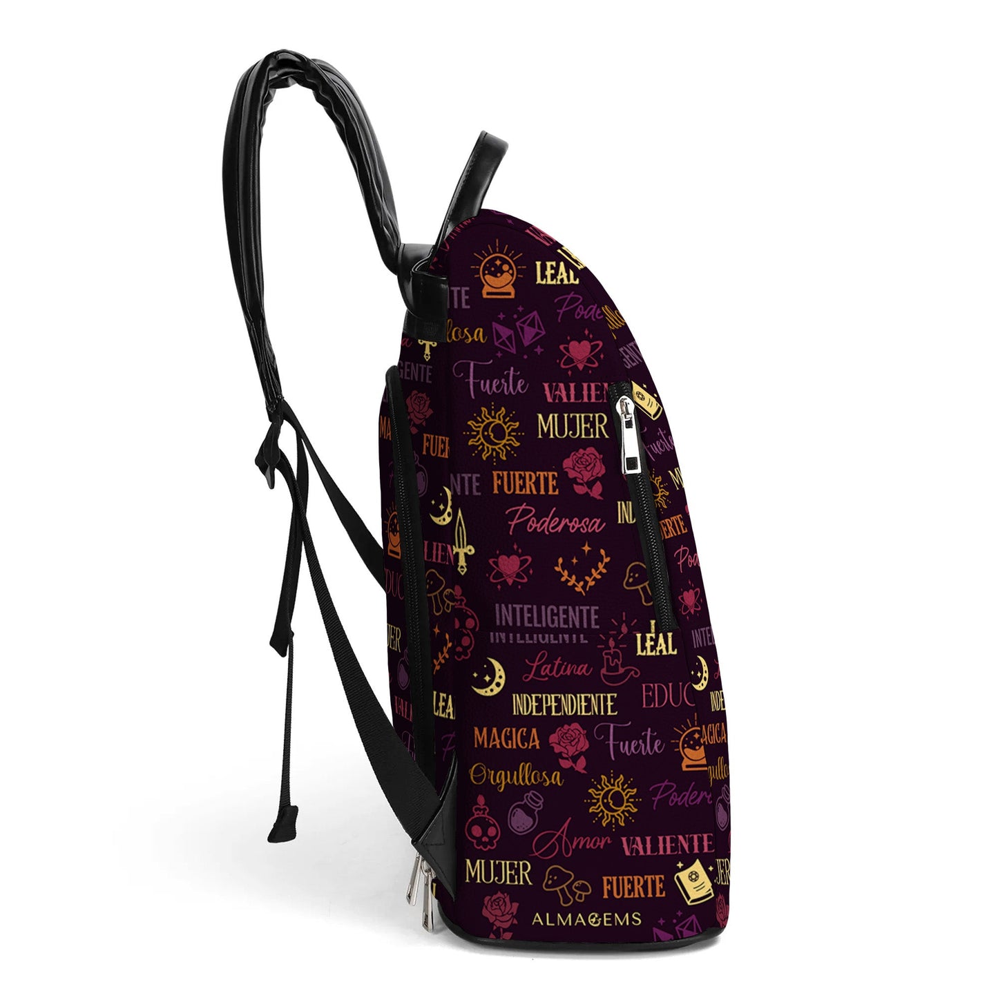 Yo Soy - Personalized Custom Leather BackPack - HS033_BP