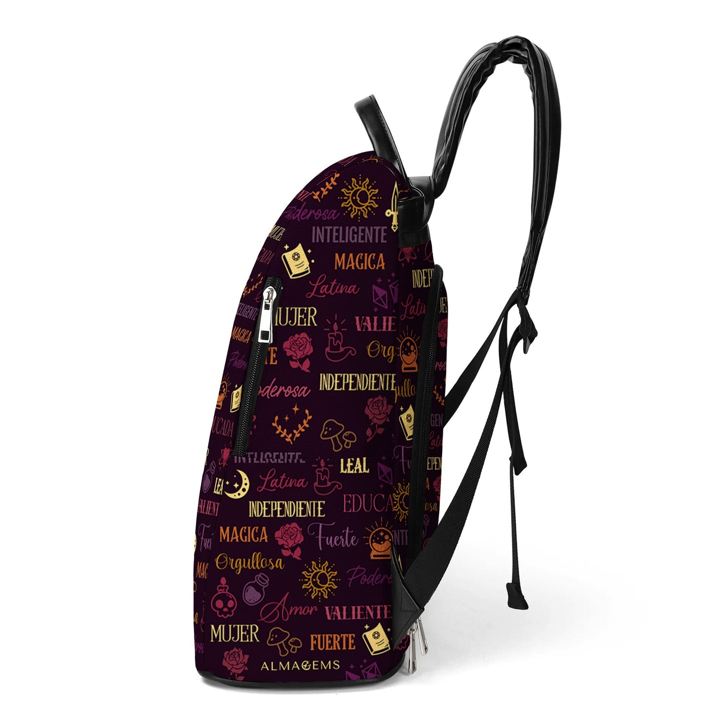 Yo Soy - Personalized Custom Leather BackPack - HS033_BP
