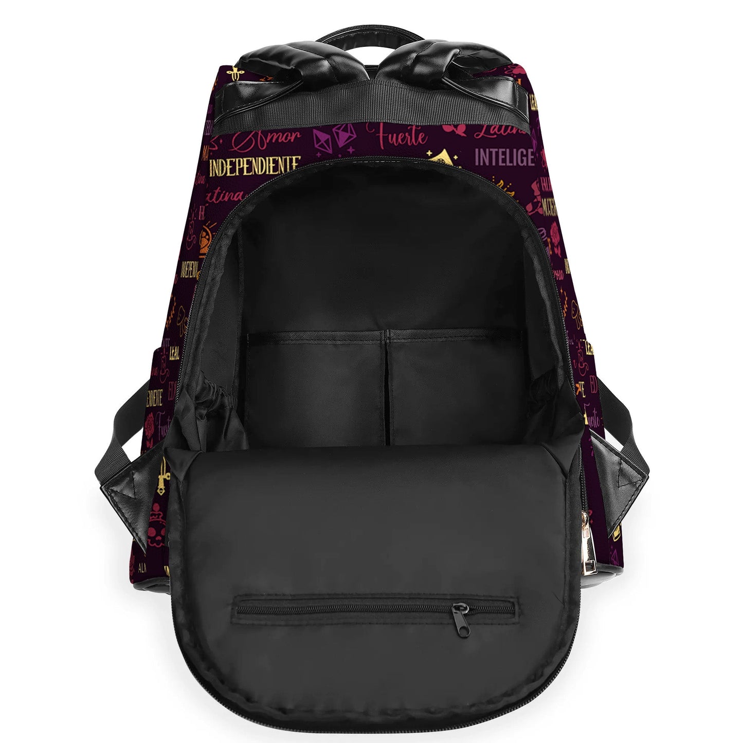 Yo Soy - Personalized Custom Leather BackPack - HS033_BP
