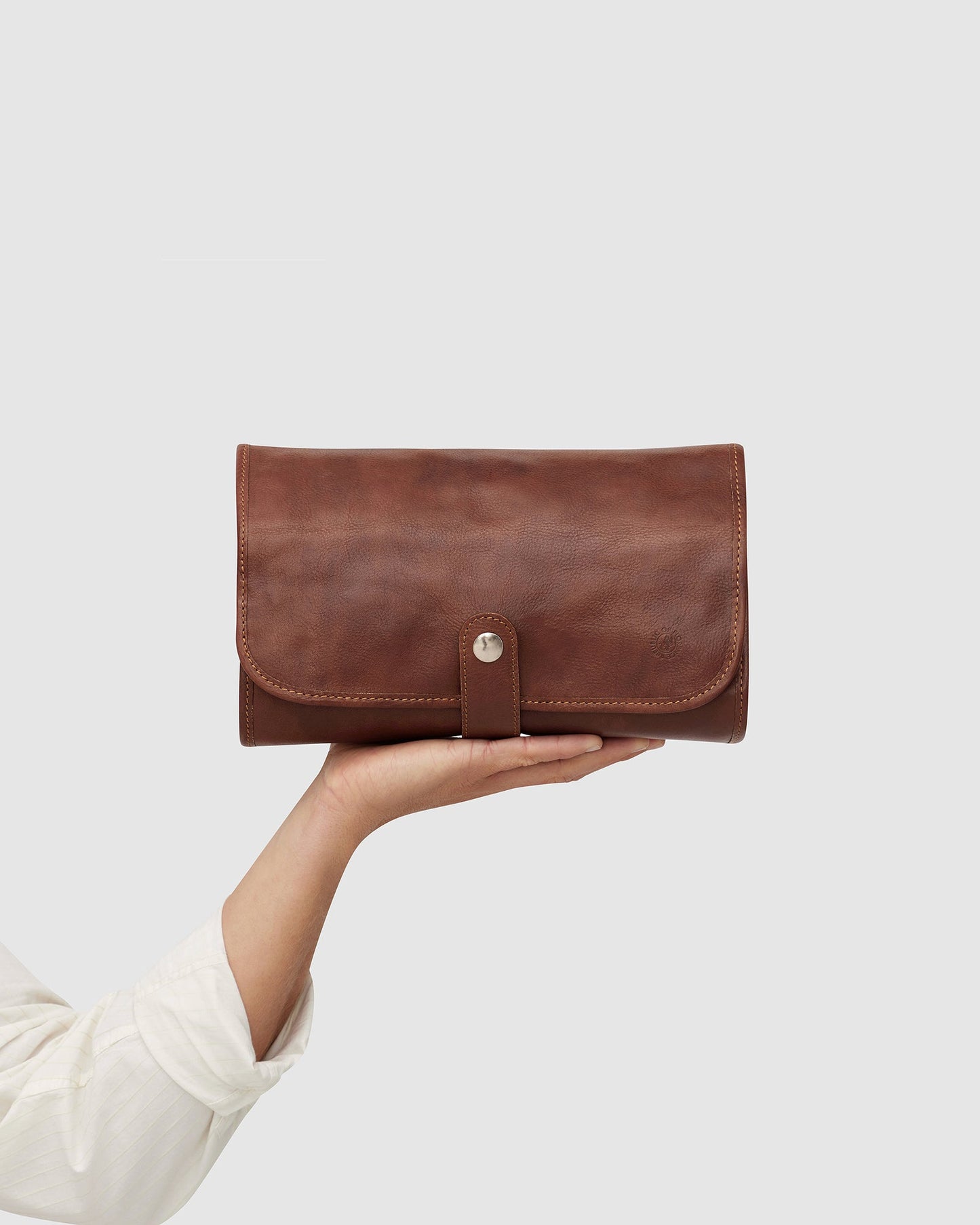 Dopp Kit zum Aufhängen Mattbraun