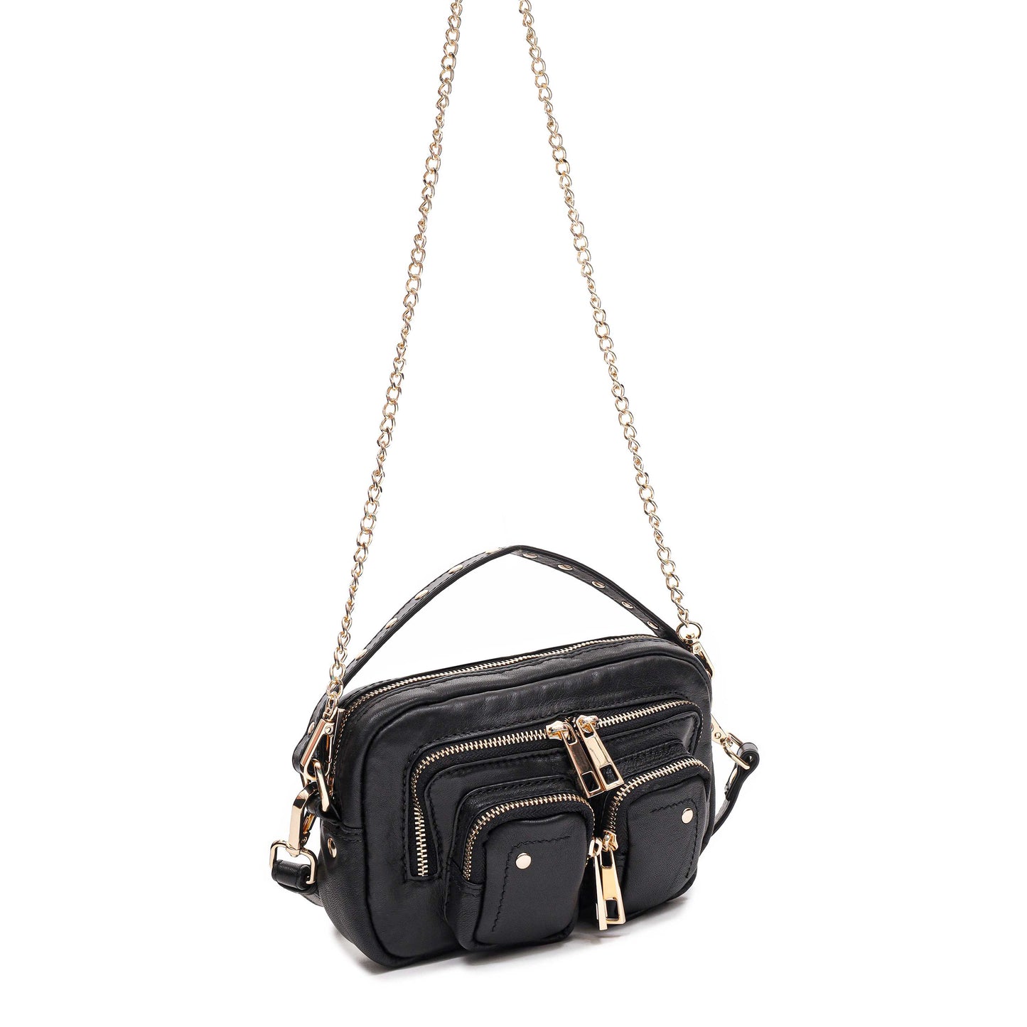 Helena Puffschaf Schwarz mit Gold