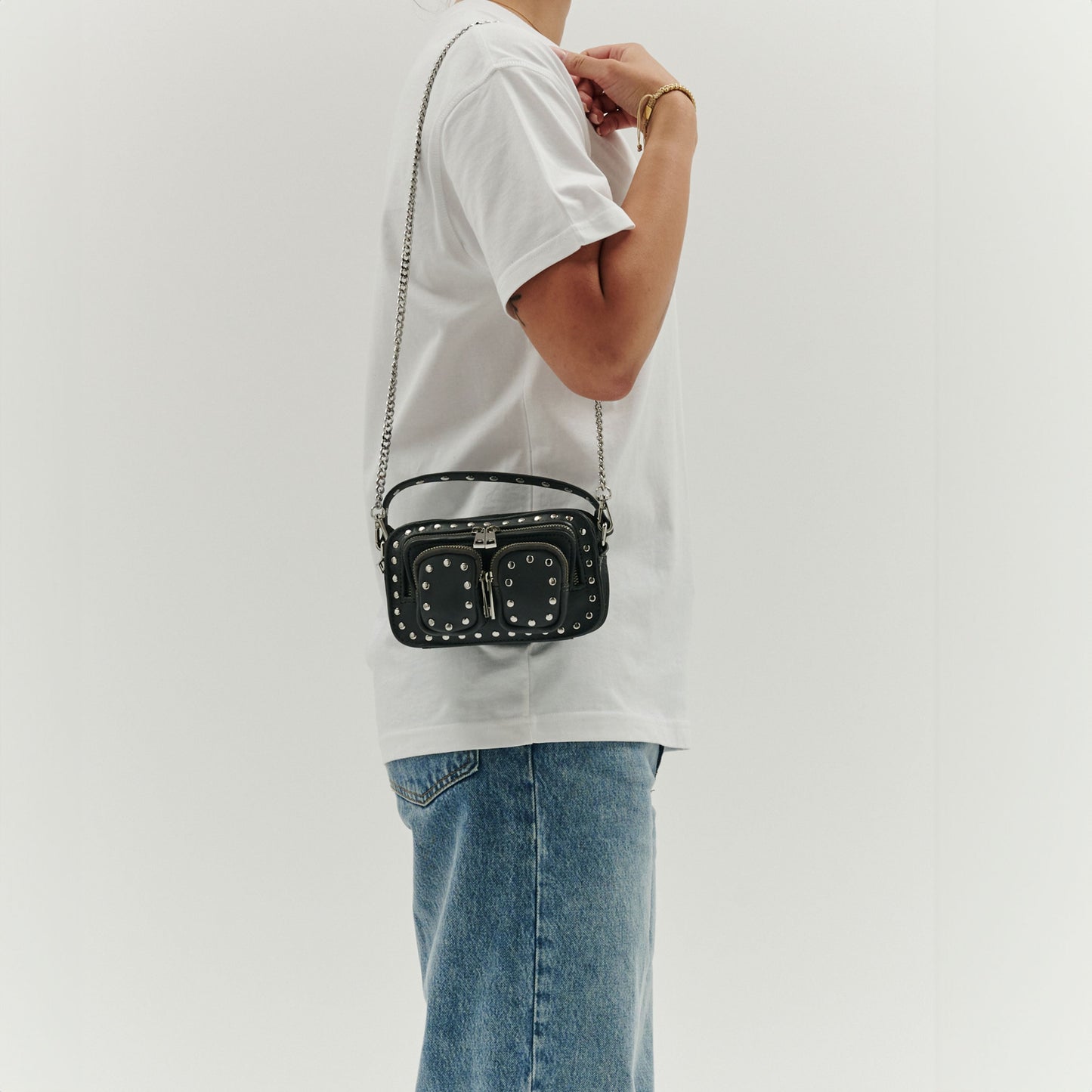 Helena Rivet Pure Dunkelgrau mit Silber