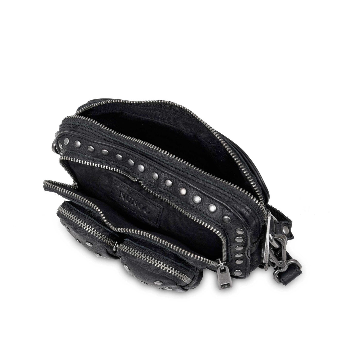 Helena Rivet Washed Black mit Antiksilber