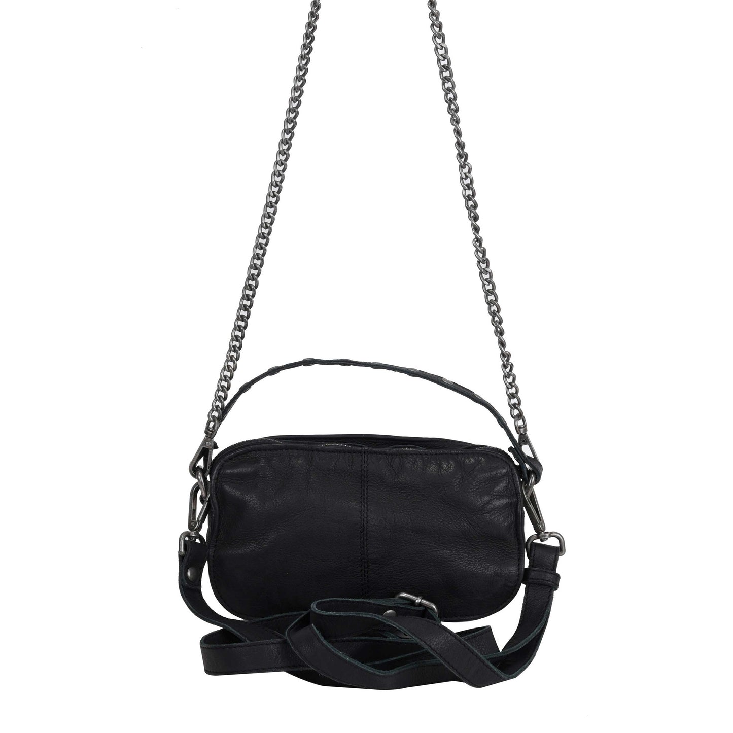 Helena Washed Black mit Antiksilber