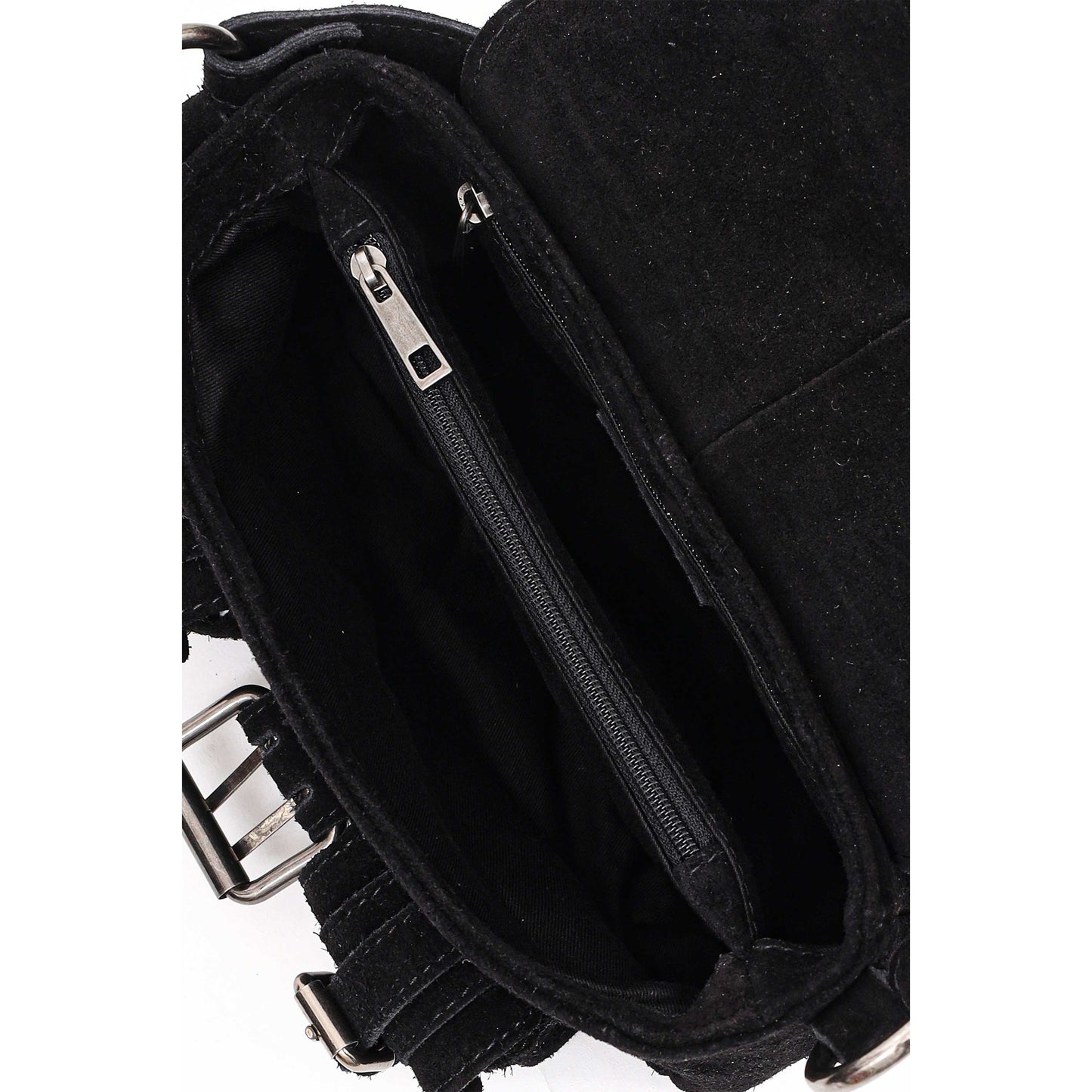 Honey Buckle Wildleder Schwarz