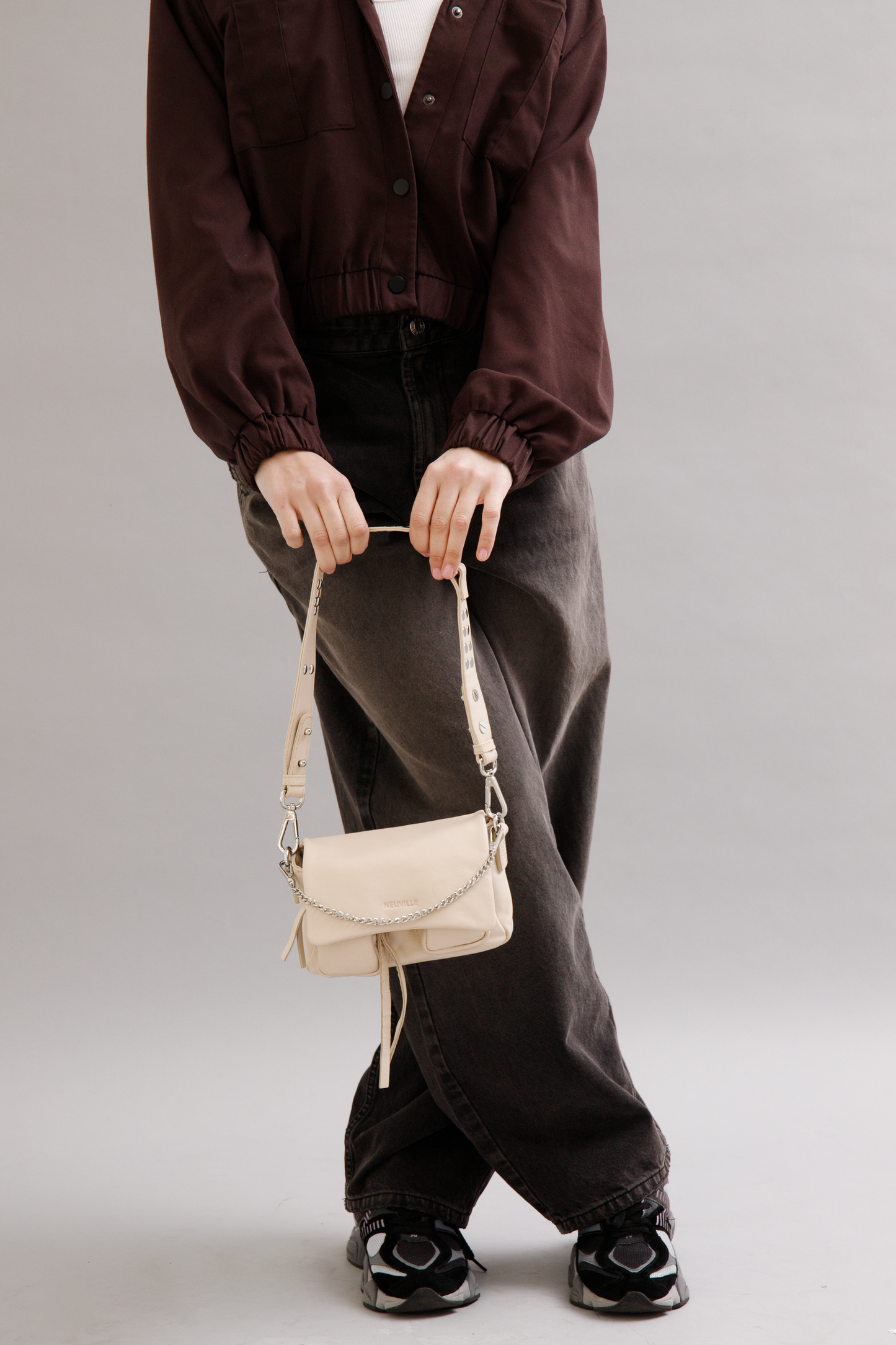 MAX MINI ELFENBEIN NAPPA