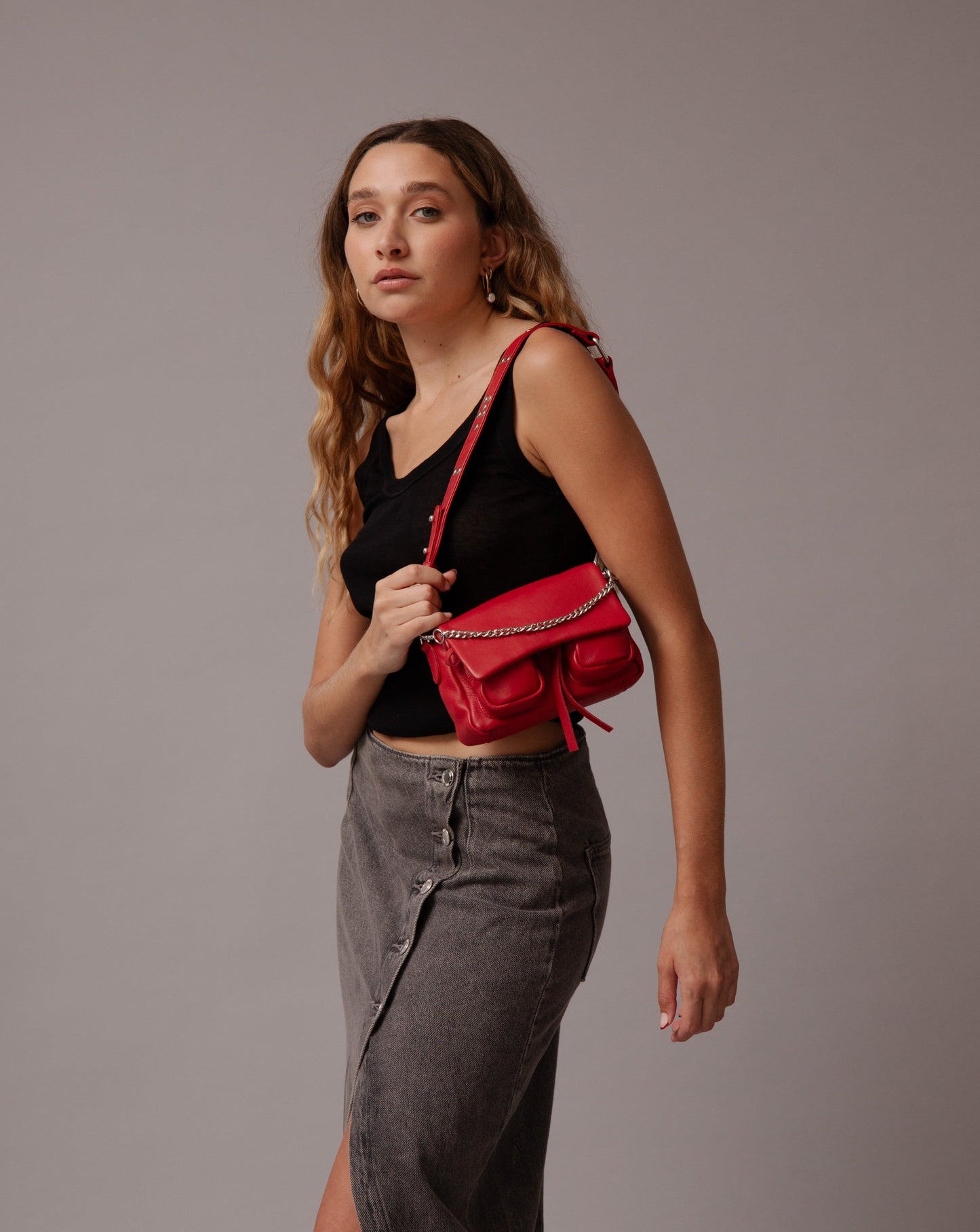 MAX MINI ROTES KORALLEN-NAPPA