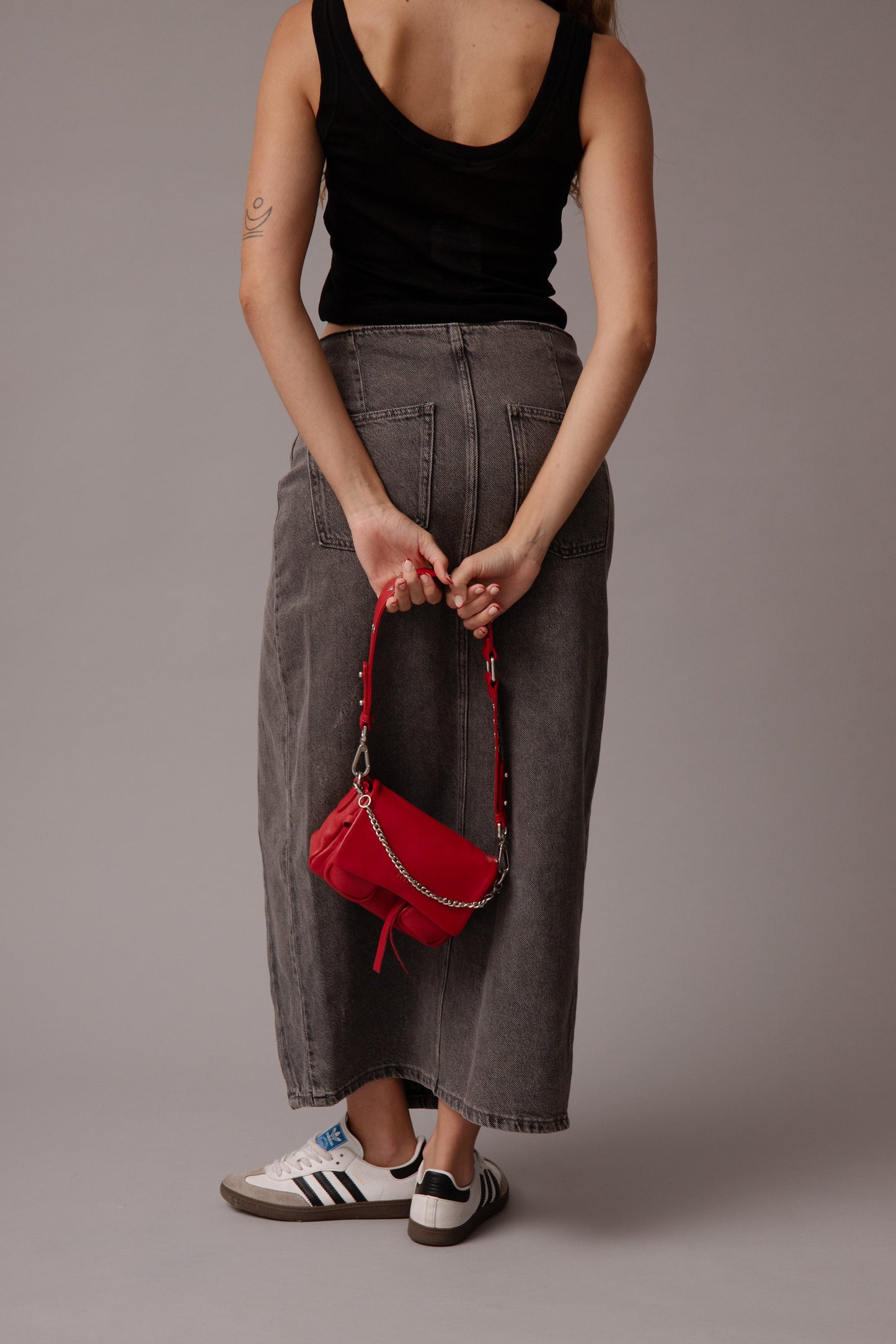 MAX MINI ROTES KORALLEN-NAPPA