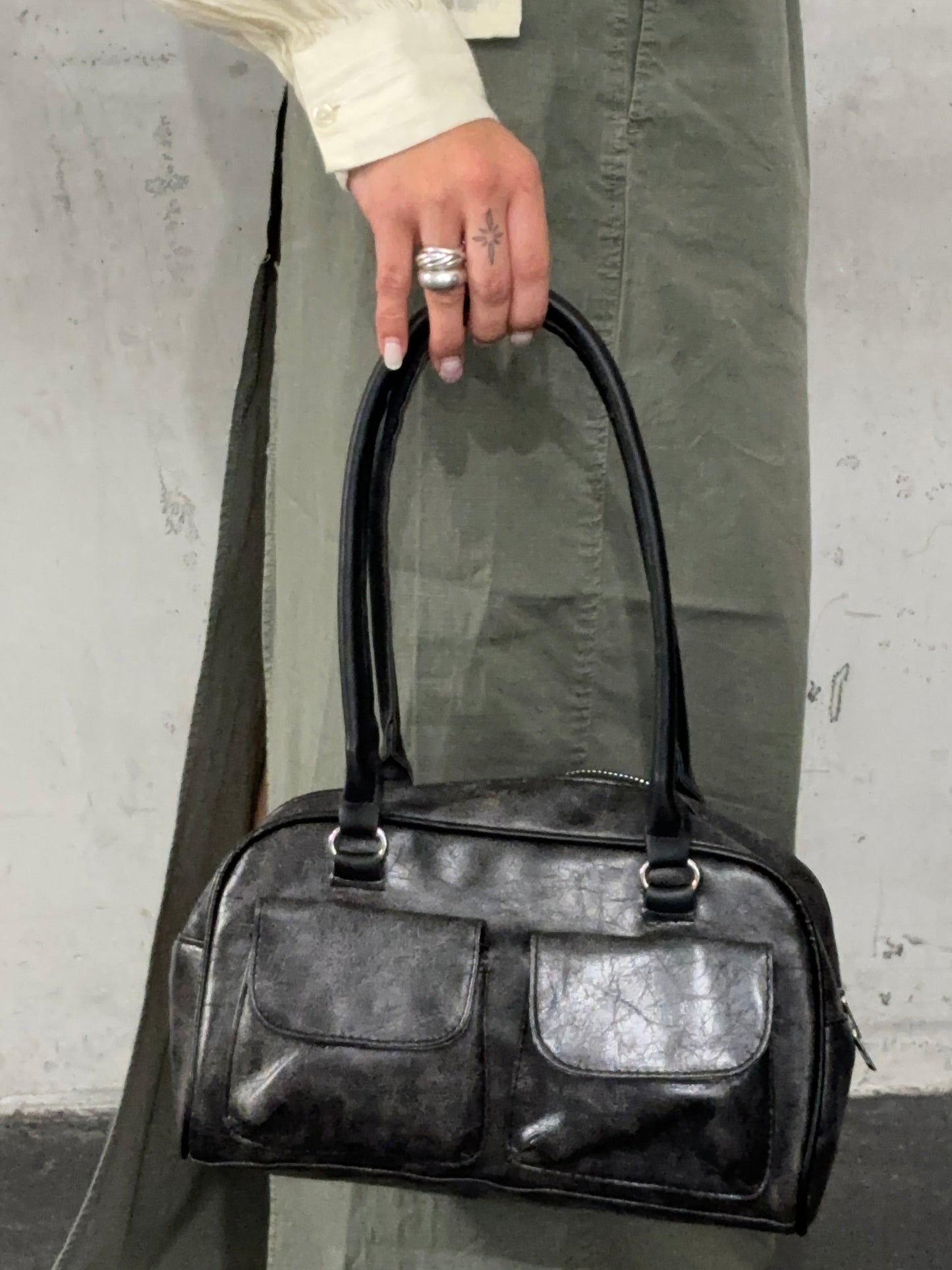 Elegantes Tragegefühl aus Antikleder