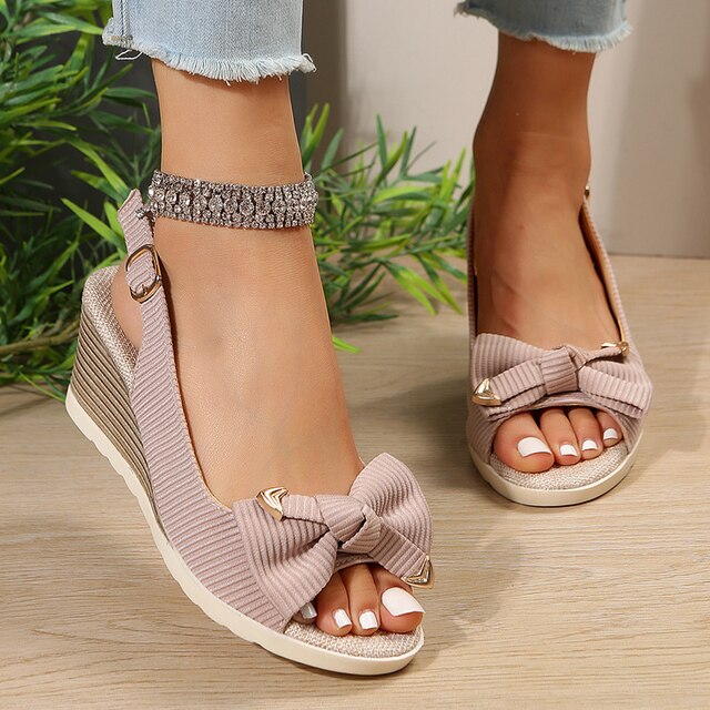 CLEO | Sandals with Wedge Heel