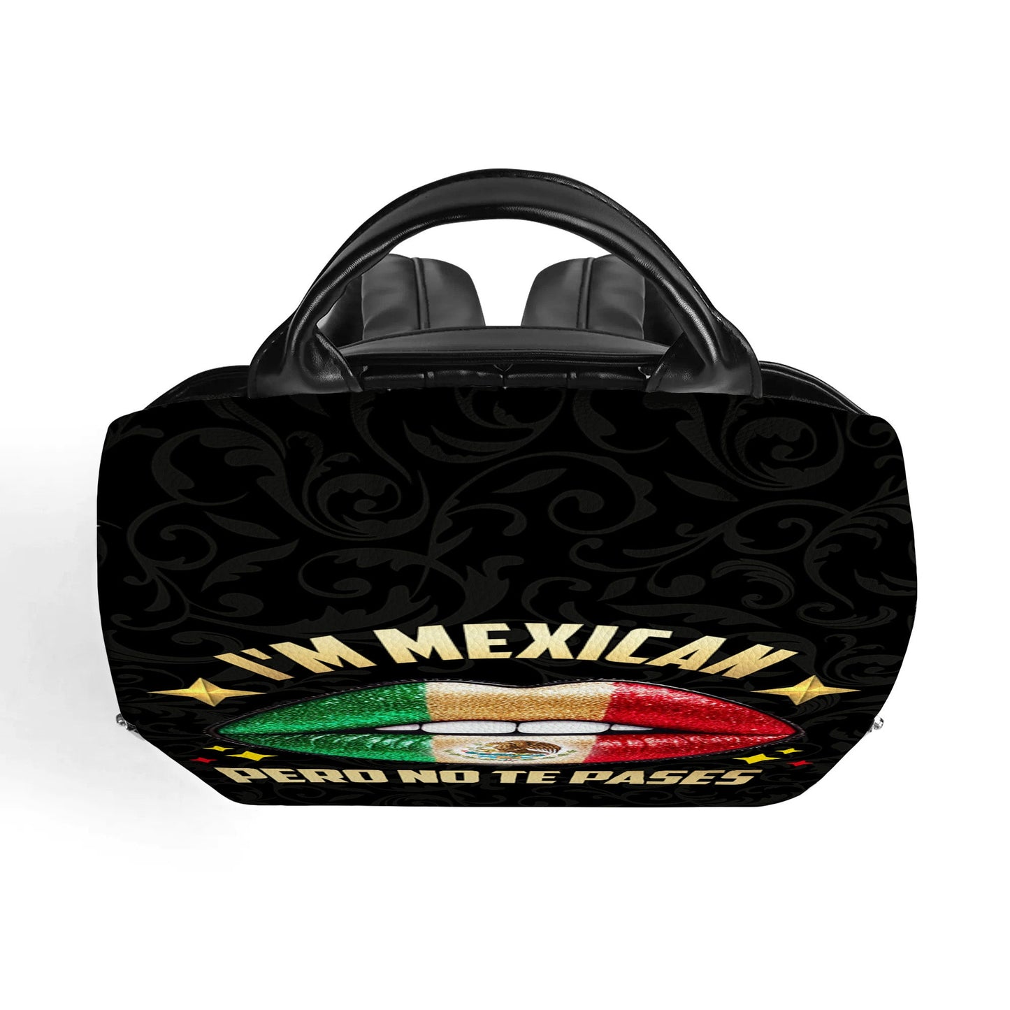 Ich bin Mexikaner, Pero No Te Pases – Personalisierter Lederrucksack – ME046_BP