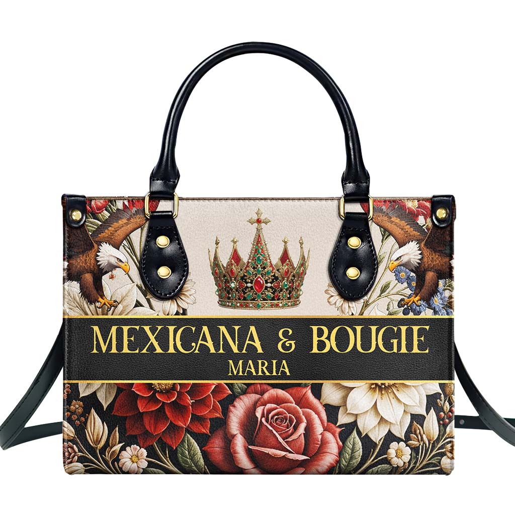 MEXICANA & BOUGIE - Personalisierte Lederhandtasche - ME049_HB