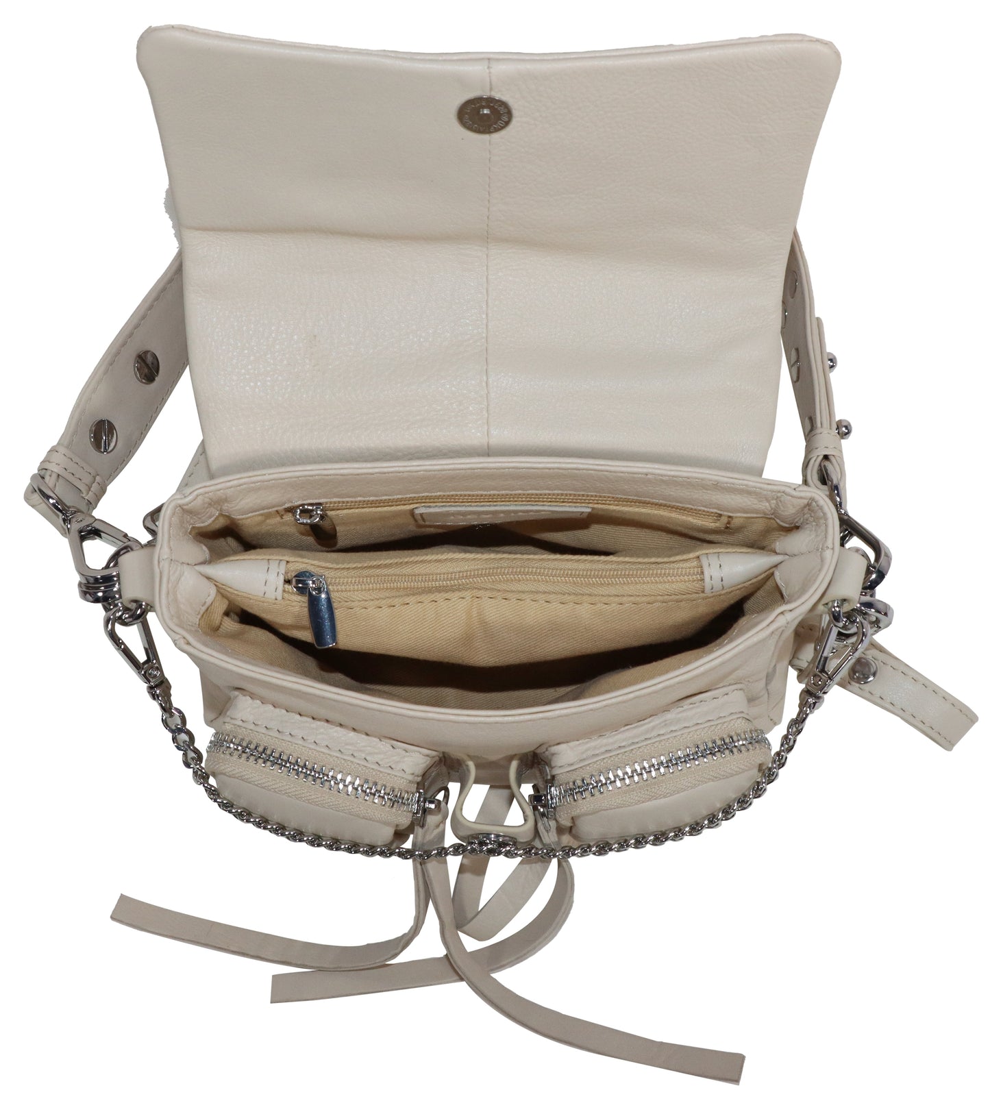 MAX MINI ELFENBEIN NAPPA