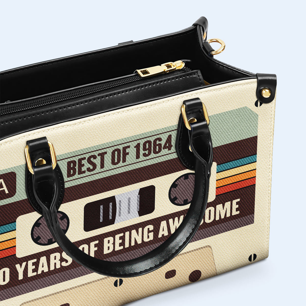 Best Of - Personalisierte Lederhandtasche - MM07