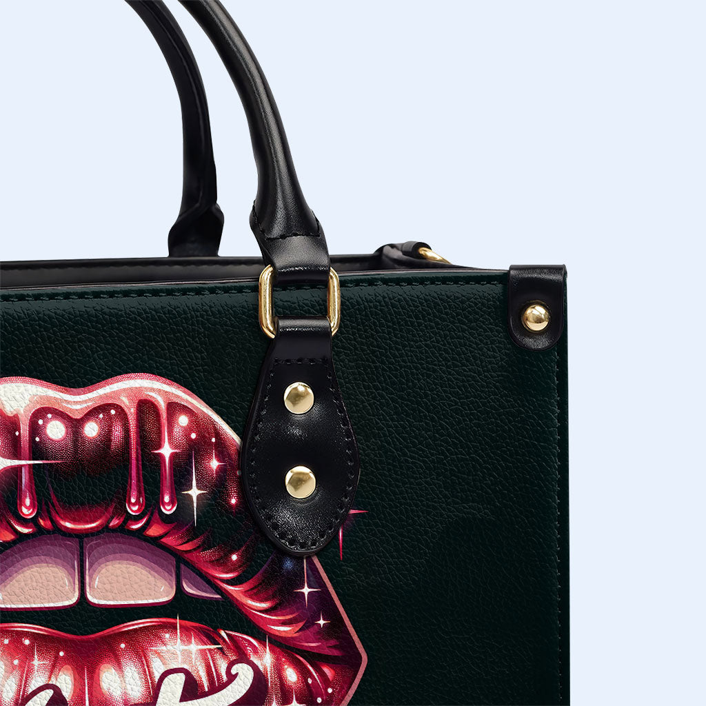 Hot Mess - Personalisierte Lederhandtasche - MM18