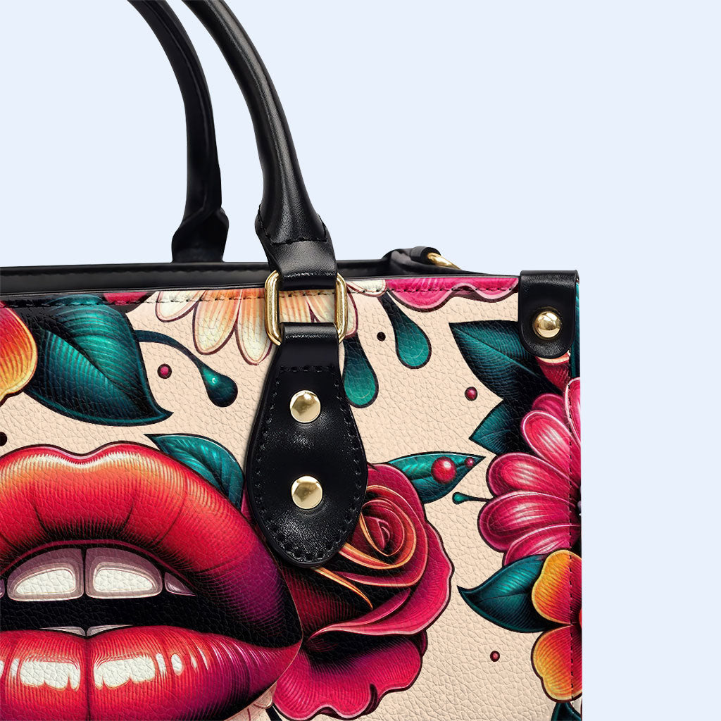 Ich bin eine Latina-Mama - Personalisierte Lederhandtasche - MM22