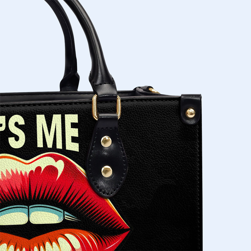 Trouble Maker - Personalisierte Lederhandtasche - DB41