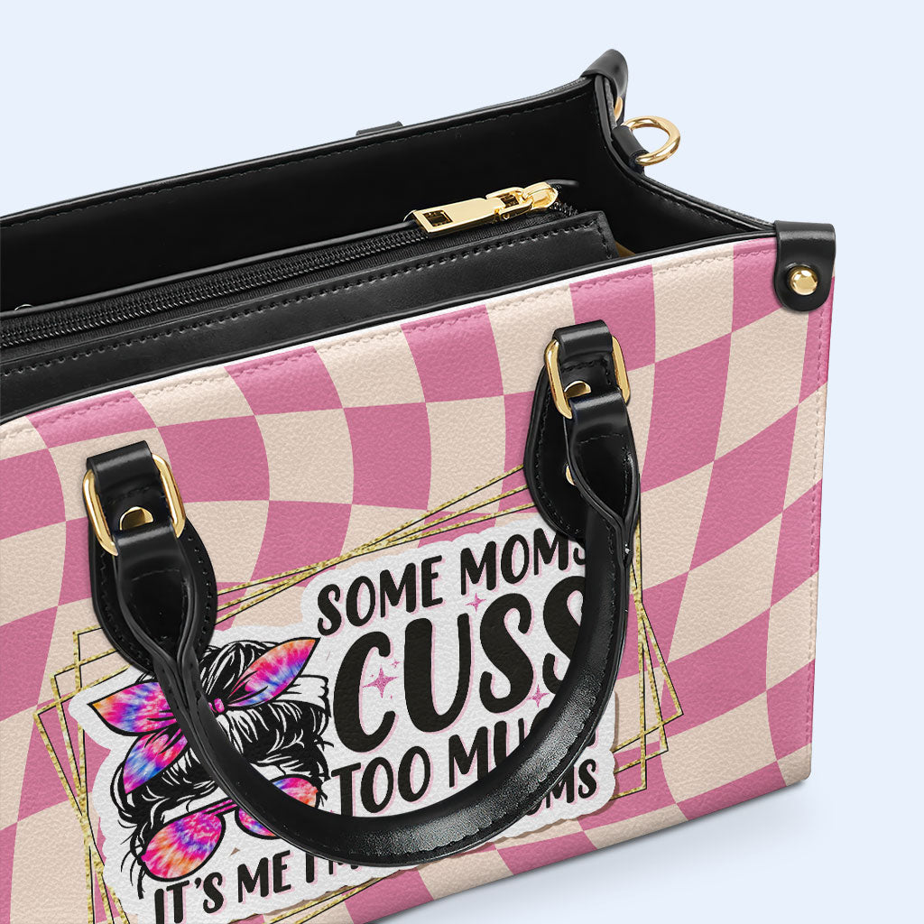 I’m Some Moms – Personalisierte Lederhandtasche – MM49