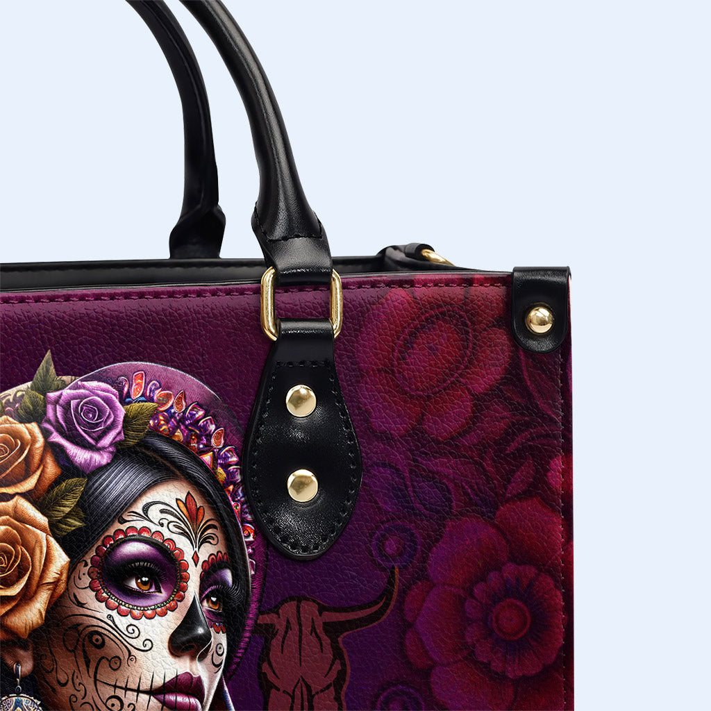 Texas Chica - Personalisierte Lederhandtasche - MX05