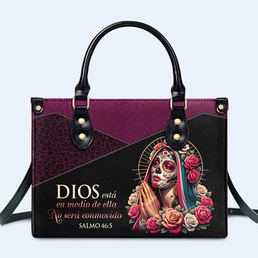 Dios - Personalisierte Lederhandtasche - MX12
