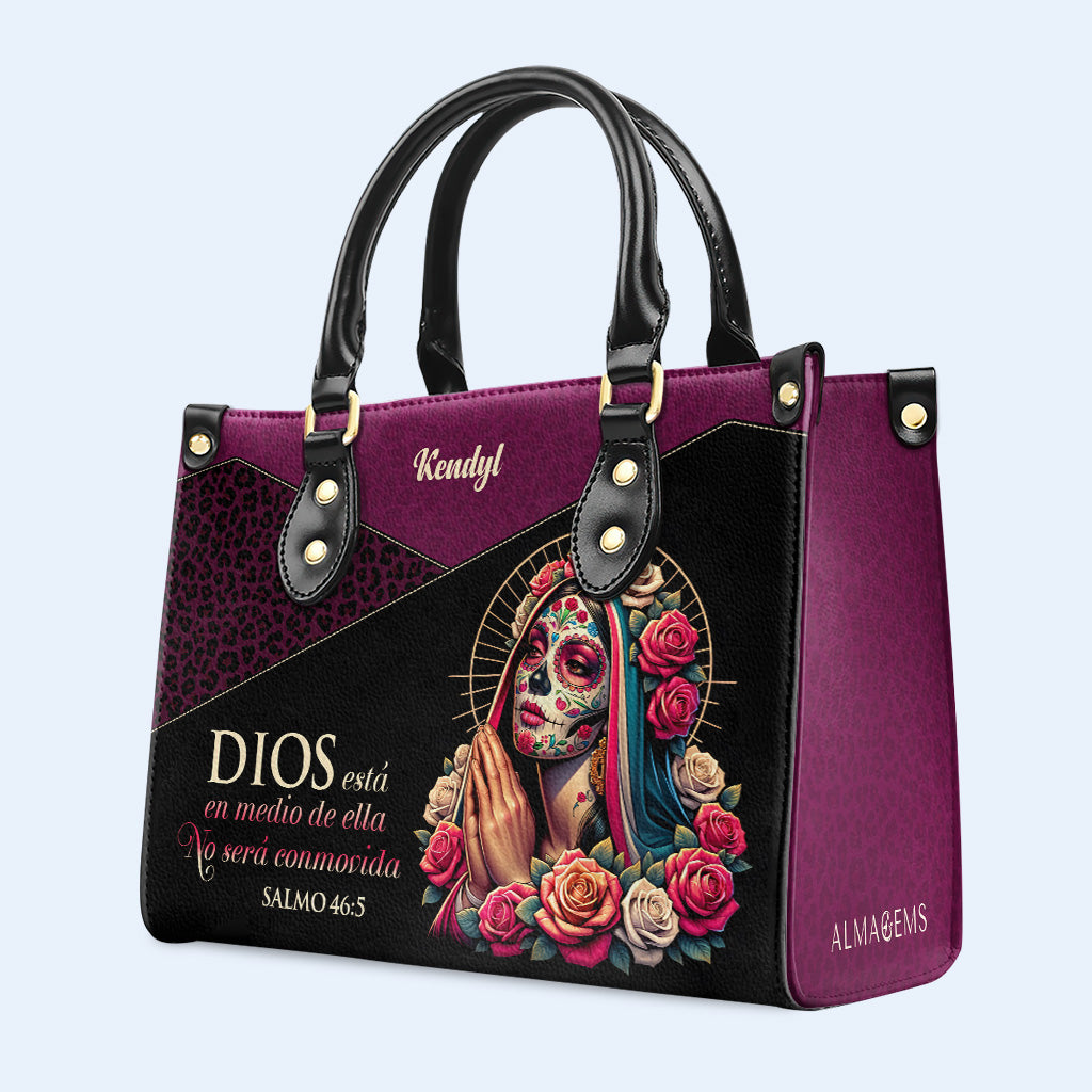 Dios - Personalisierte Lederhandtasche - MX12