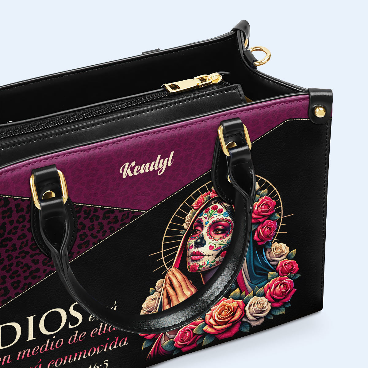 Dios - Personalisierte Lederhandtasche - MX12