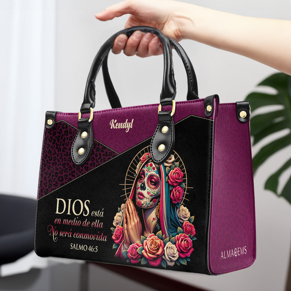 Dios - Personalisierte Lederhandtasche - MX12