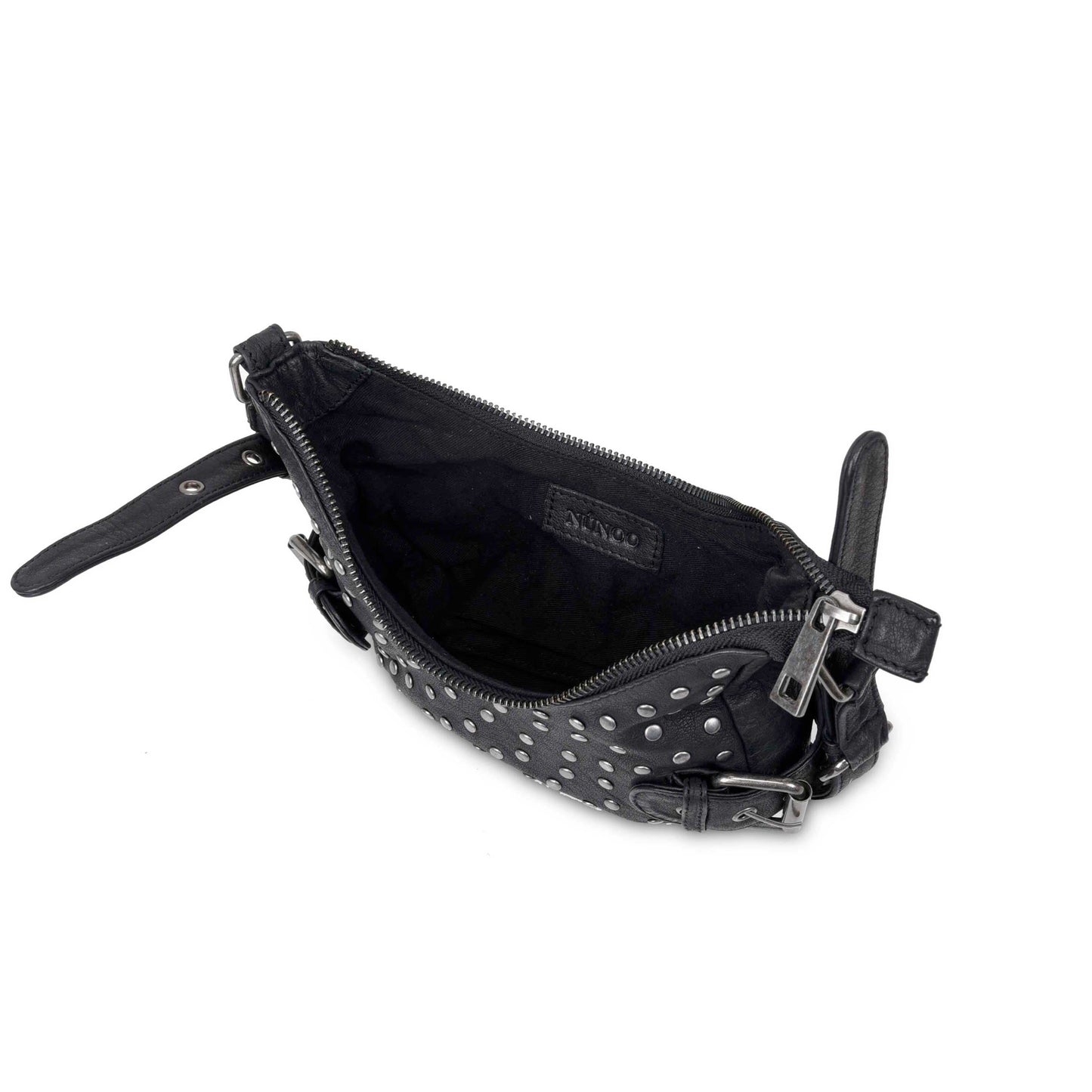 Palma Rivet Washed Black mit Antiksilber