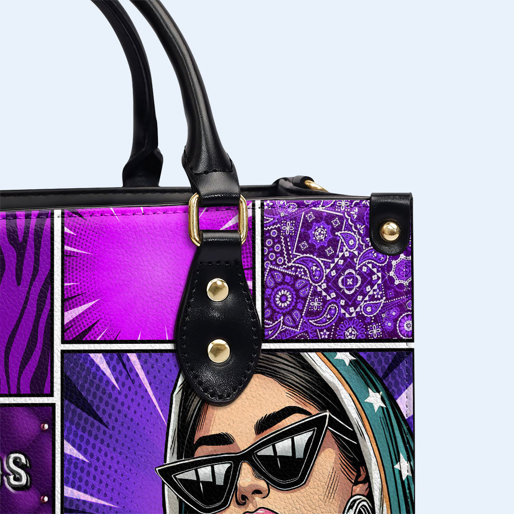 Hija De Dios - Personalized Custom Leather Handbag - QCUS014_HB